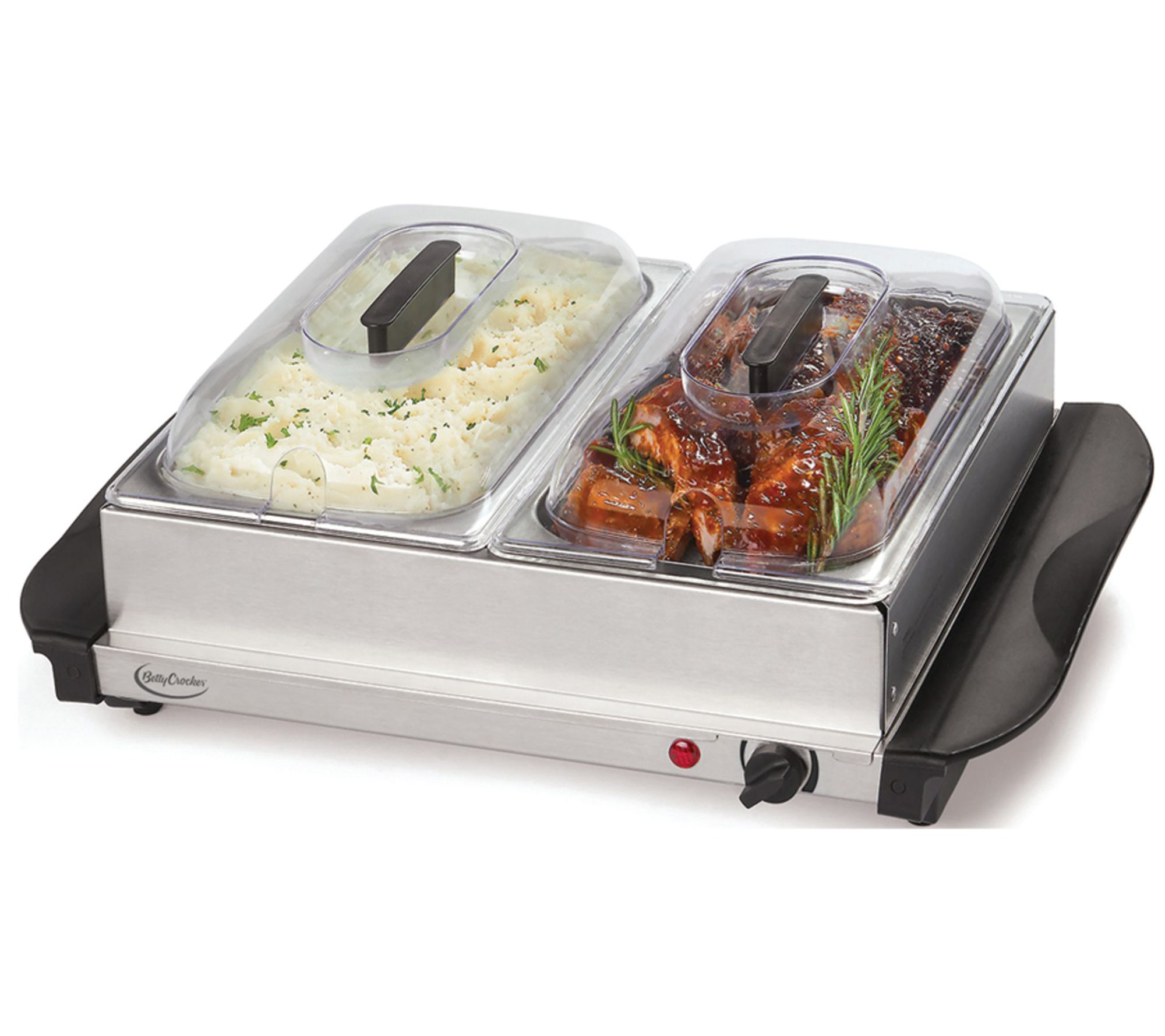 Betty Crocker Stainless Steel Buffet Server with Warming Tray