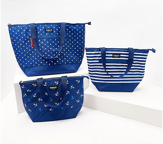 Igloo Insulated 3-Piece Trend Tote Set