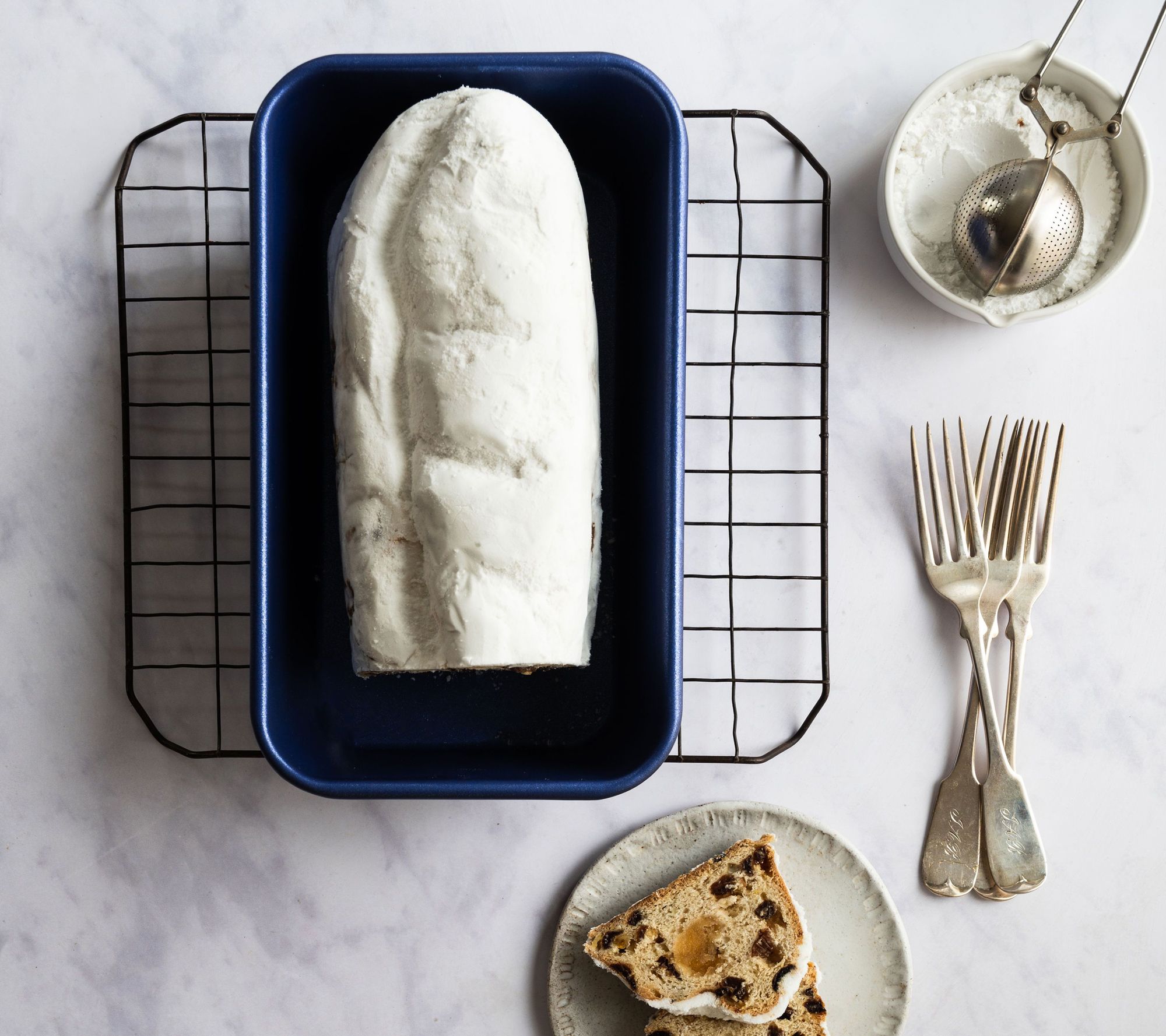 Granitestone Blue Non-Stick Loaf Pan 