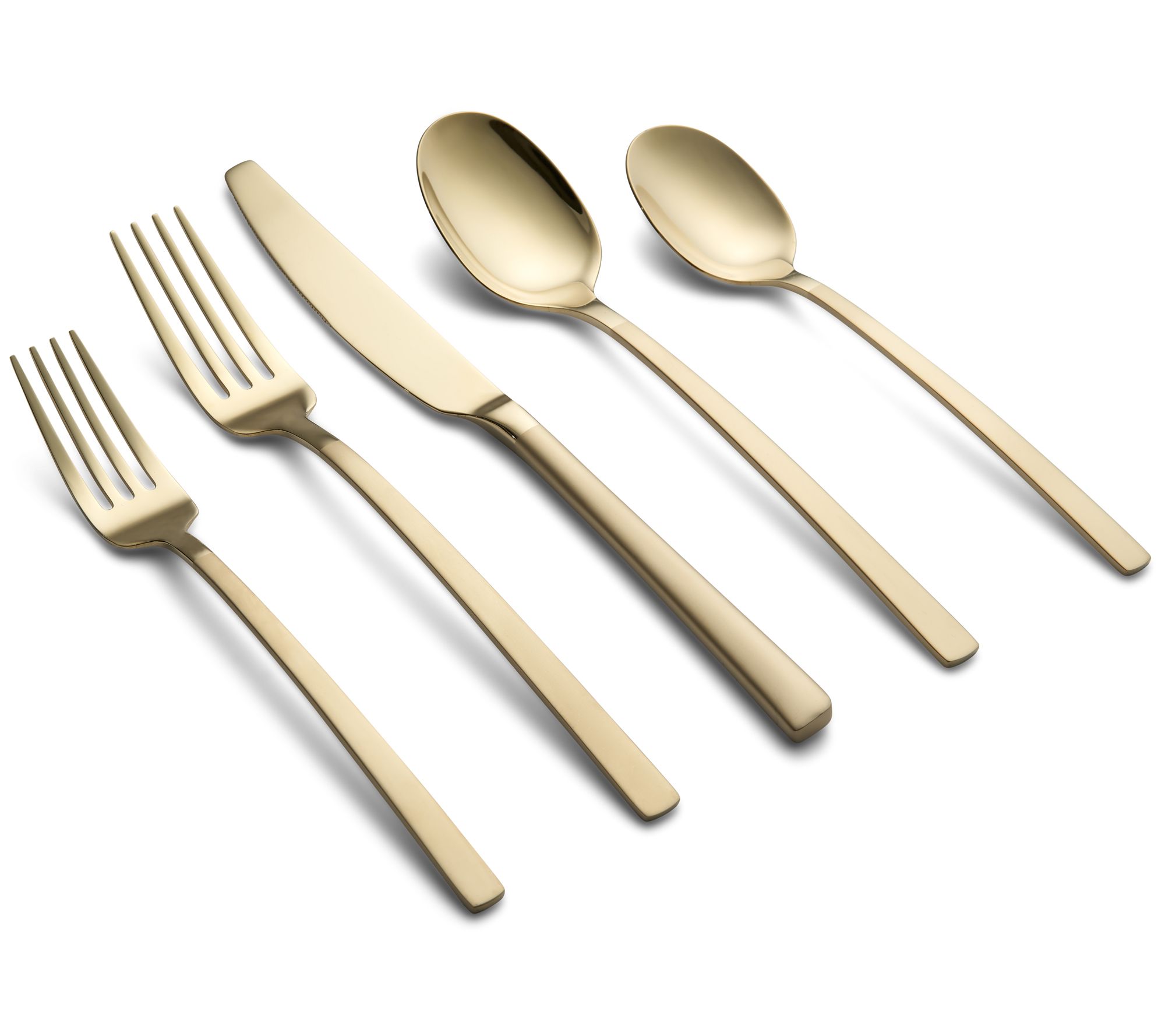 Cambridge Silversmiths Beacon Champagne Sand 20pc Flatware Se