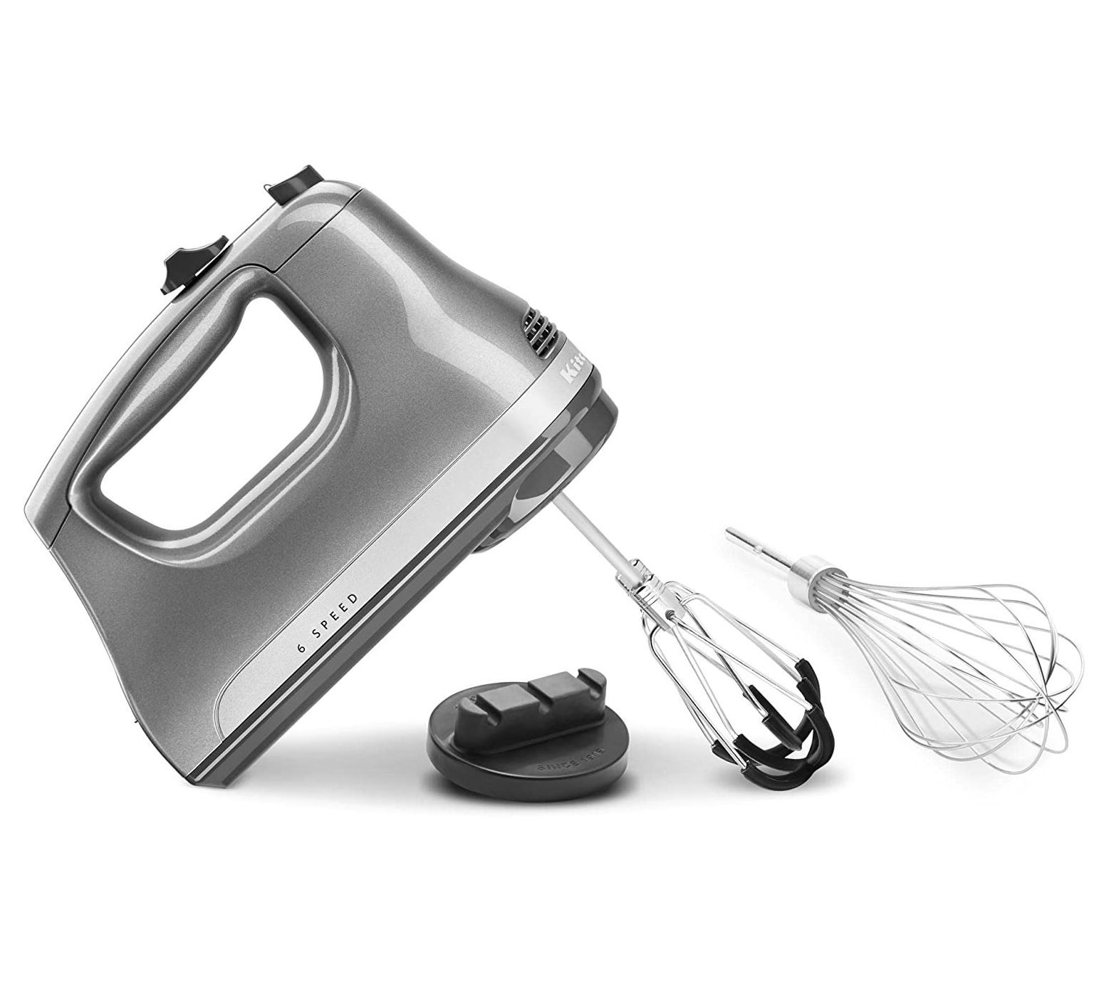 KitchenAid Silver 9-Speed Electric Hand Mixer + Reviews