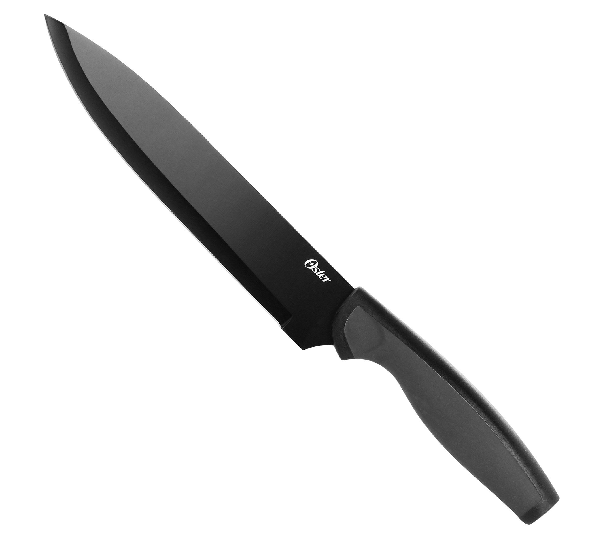 JoyJolt 12 Piece Kitchen Knives Set - 6 Stainless Steel Kitchen Knife Set  with Blade Guards - Chef Knife, Bread Knife, Slicer Knife, Santoku Knife,  Utility Knife, Paring Knife - Black 