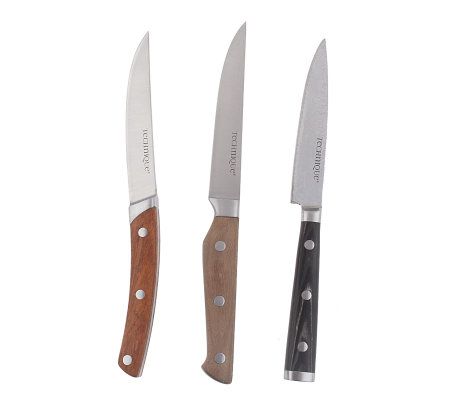 Technique Set of 6 Steak Knives from Around the World 