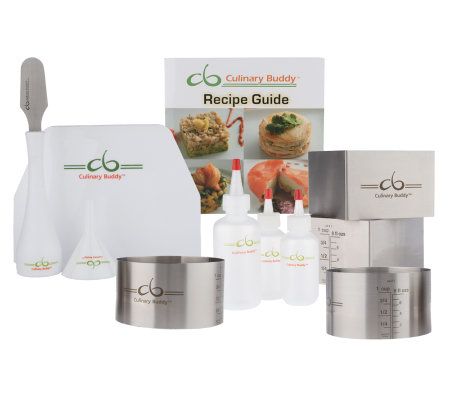 Culinary Buddy 11 Pc Professional Food Presentation tools was featured on  QVC