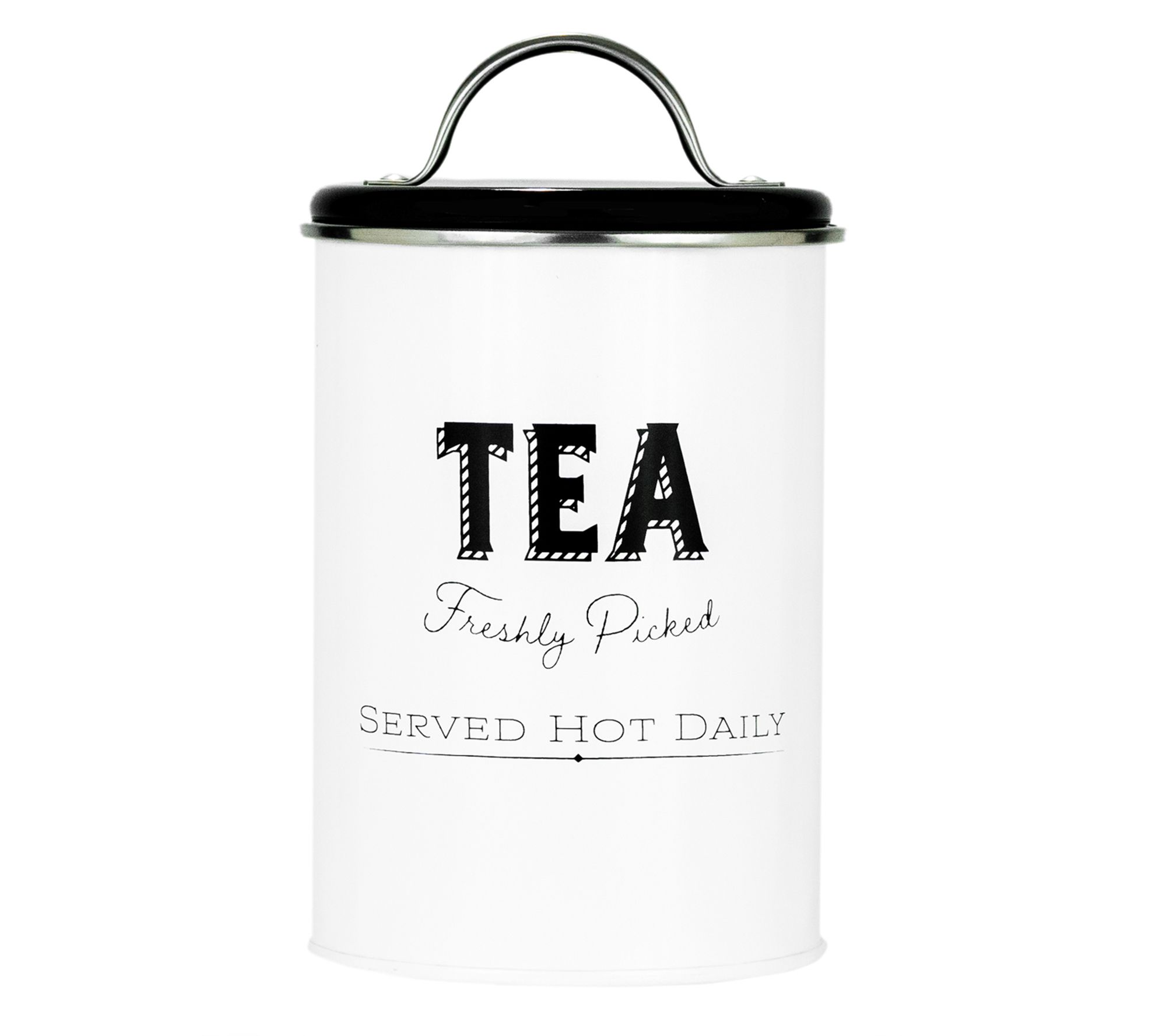 10 Strawberry Street Country Cottage Metal Canister