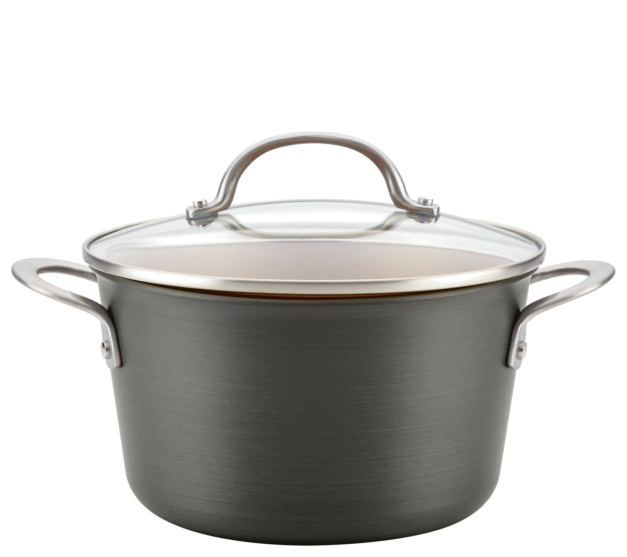 Ayesha Curry 4.5-qt Hard-Anodized Aluminum Covered Sauce Pot 