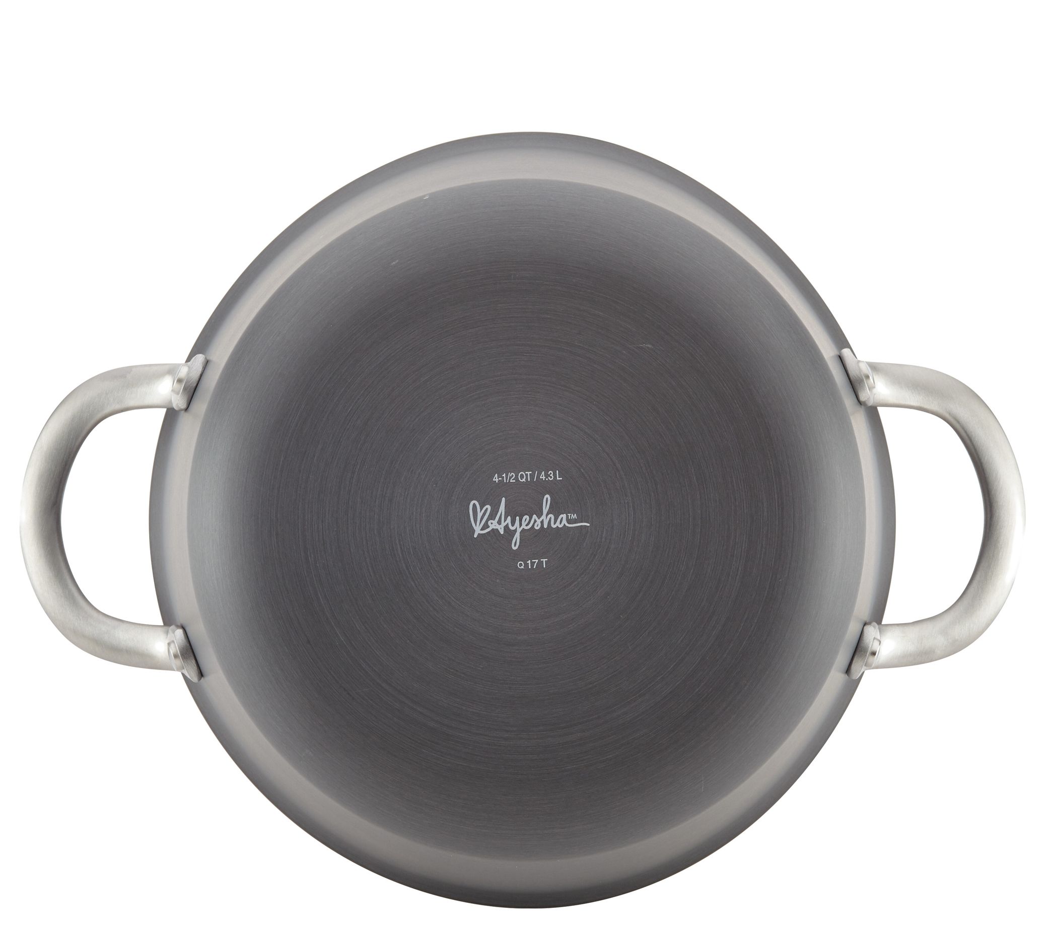 Fabio Viviani 9.5 Skillet & 7-qt Stock Pot w/Strainer Basket ,Blue