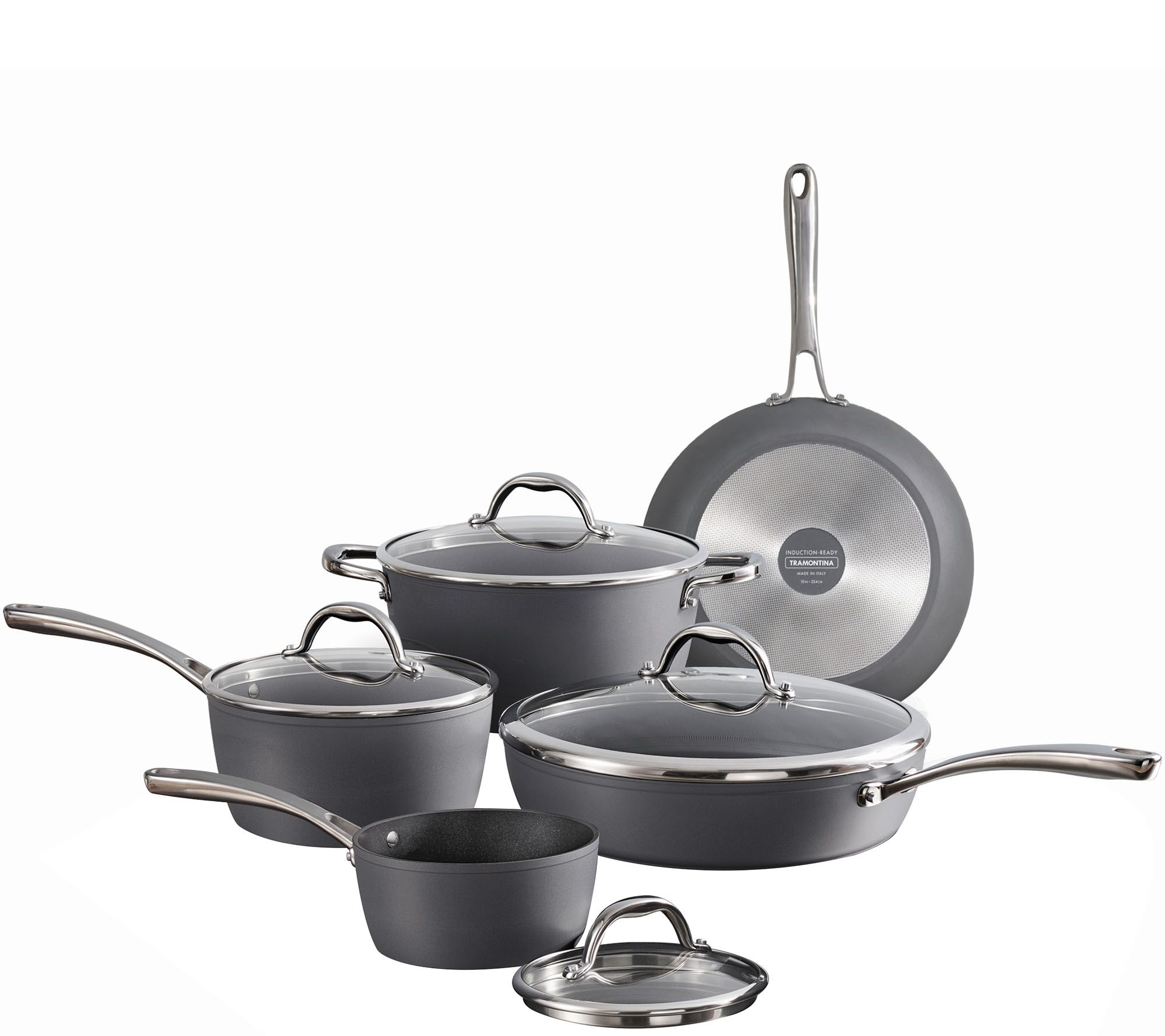 Tramontina Gourmet Induction Aluminum 9Piece Cookware Set