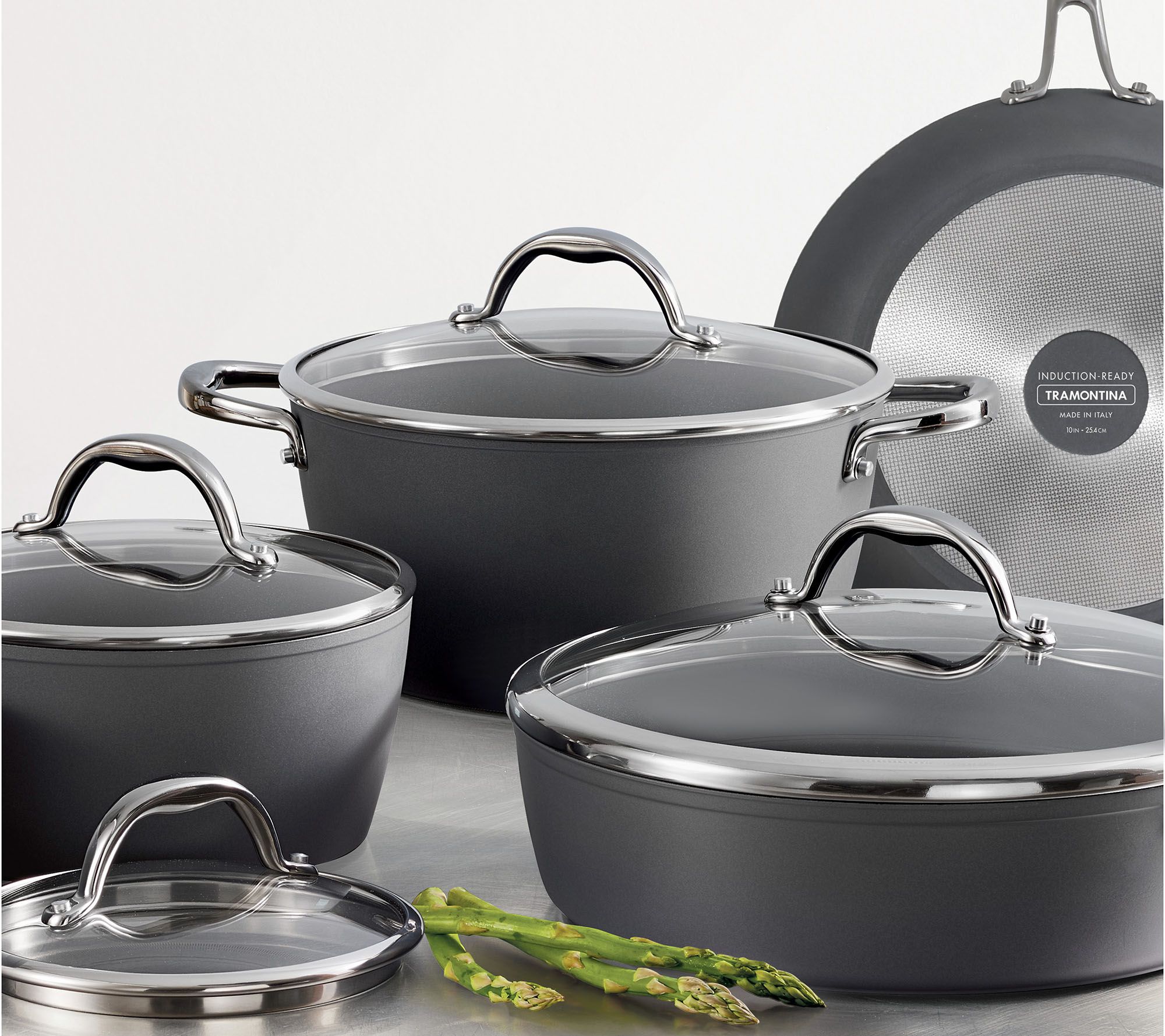 Tramontina Gourmet Induction Aluminum 9Piece Cookware Set