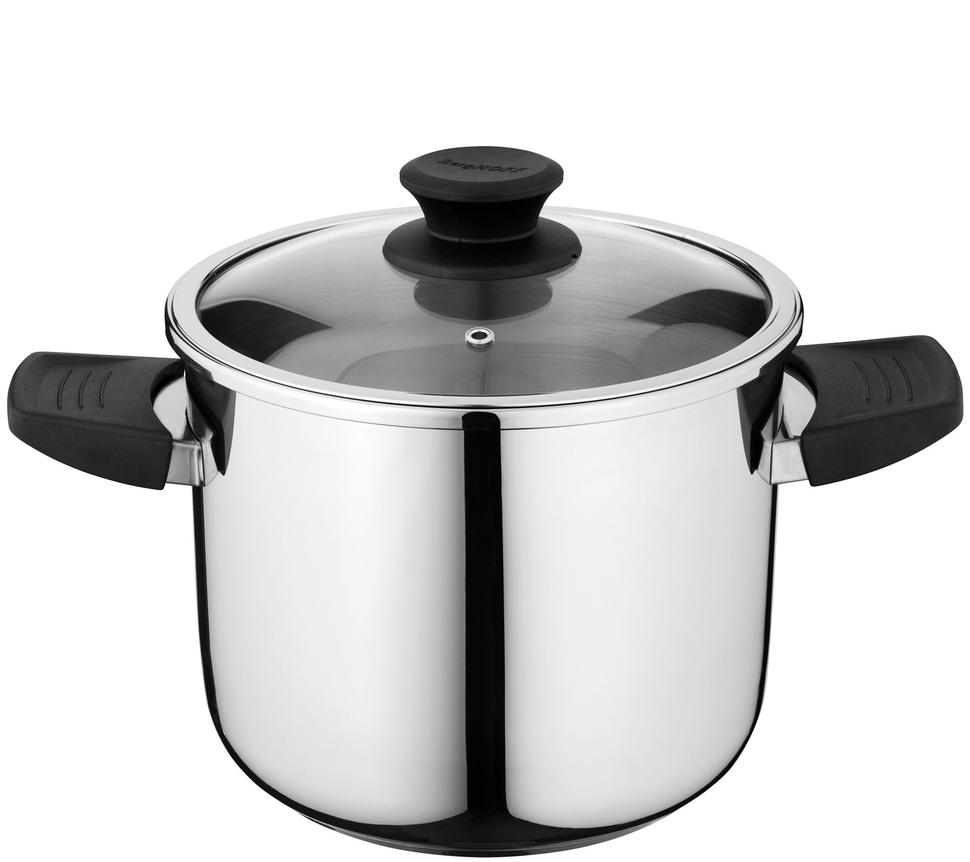 Kuhn Rikon Duromatic Stainless-Steel Saucepan Pressure Cooker - 7.4-Qt,  Silver