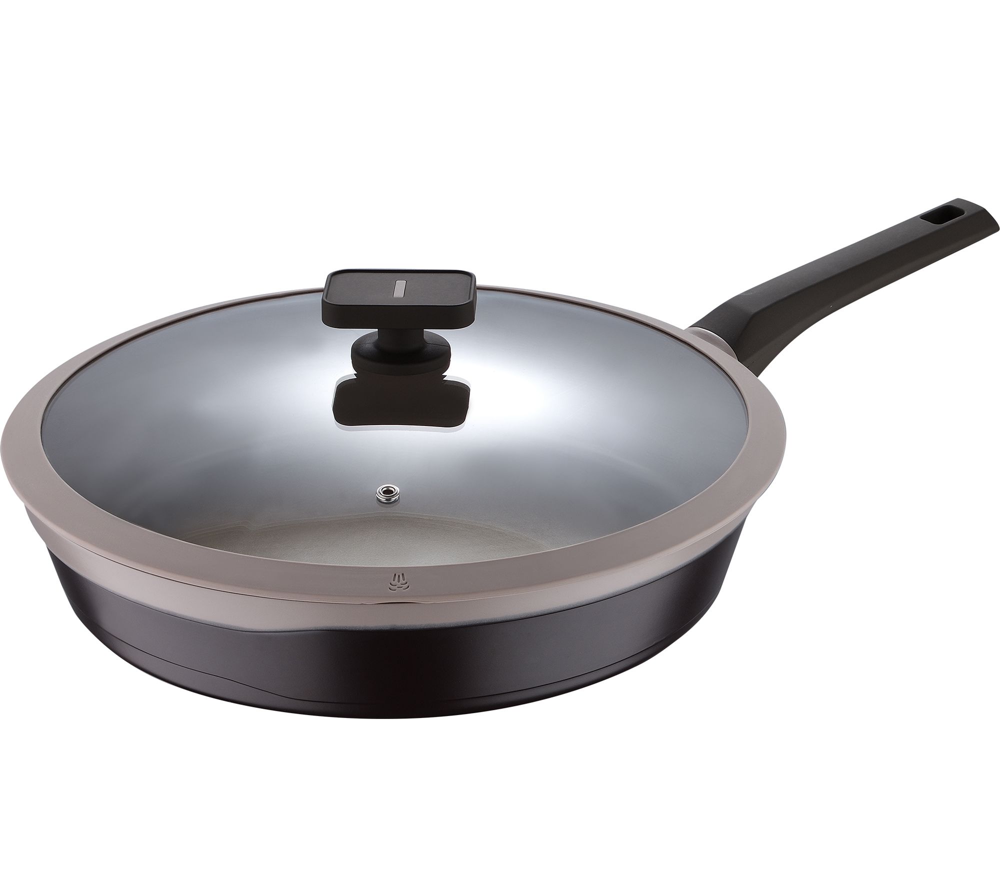 Swiss Diamond XD 12.5 Nonstick Fry Pan with Glass Lid - Induction