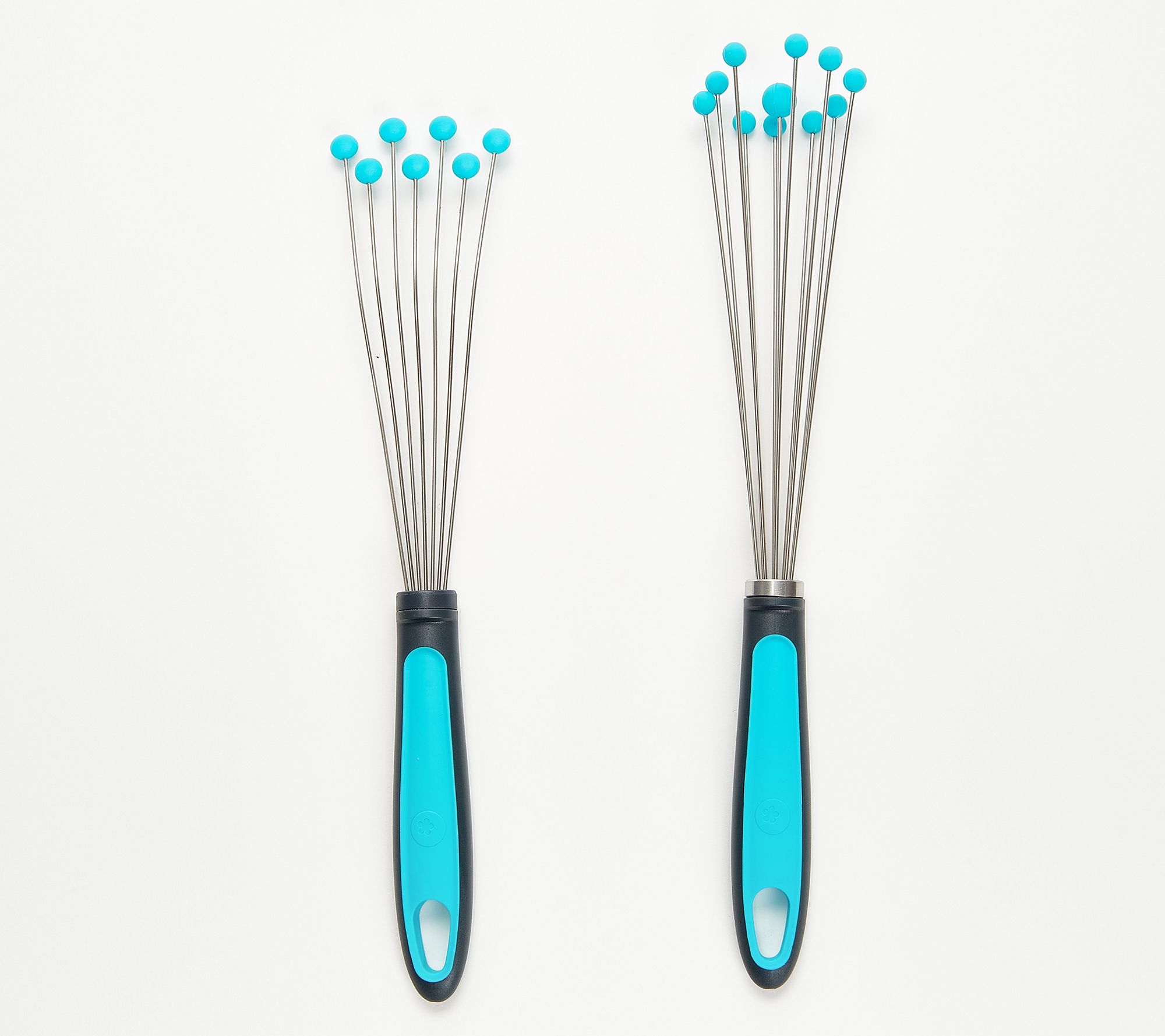 "As Is" KOCHBLUME 2-Piece Ball & Plate Whisk Set