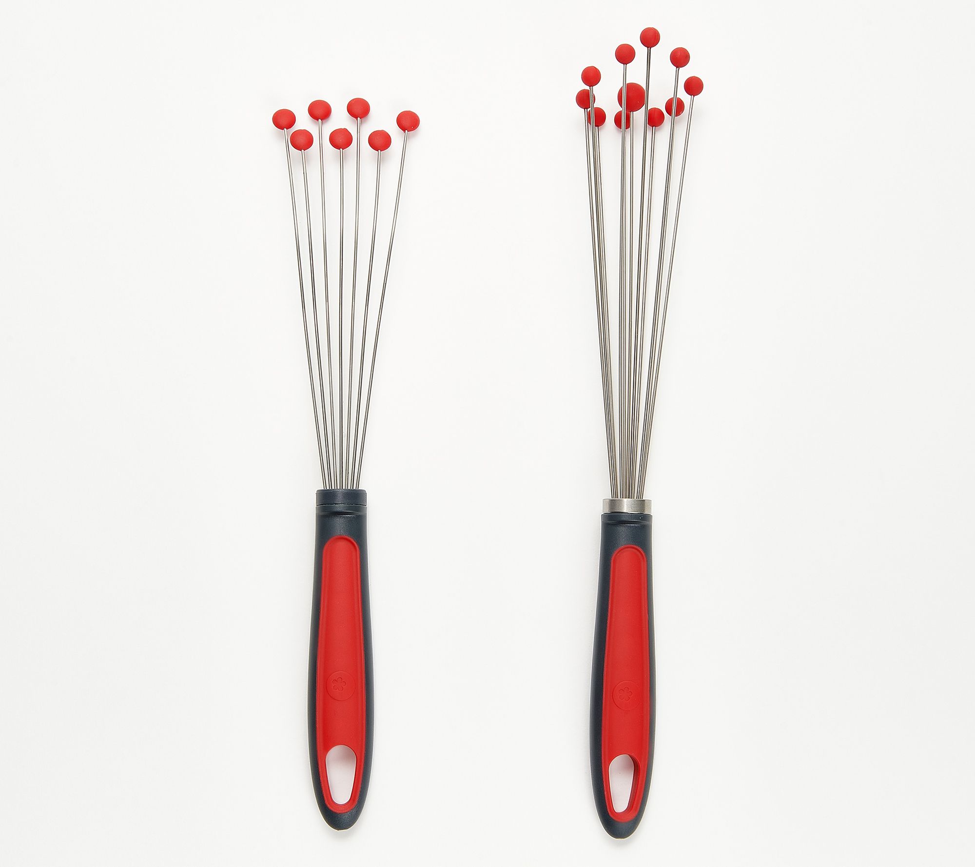 2 Pc Silicone Whisk Set