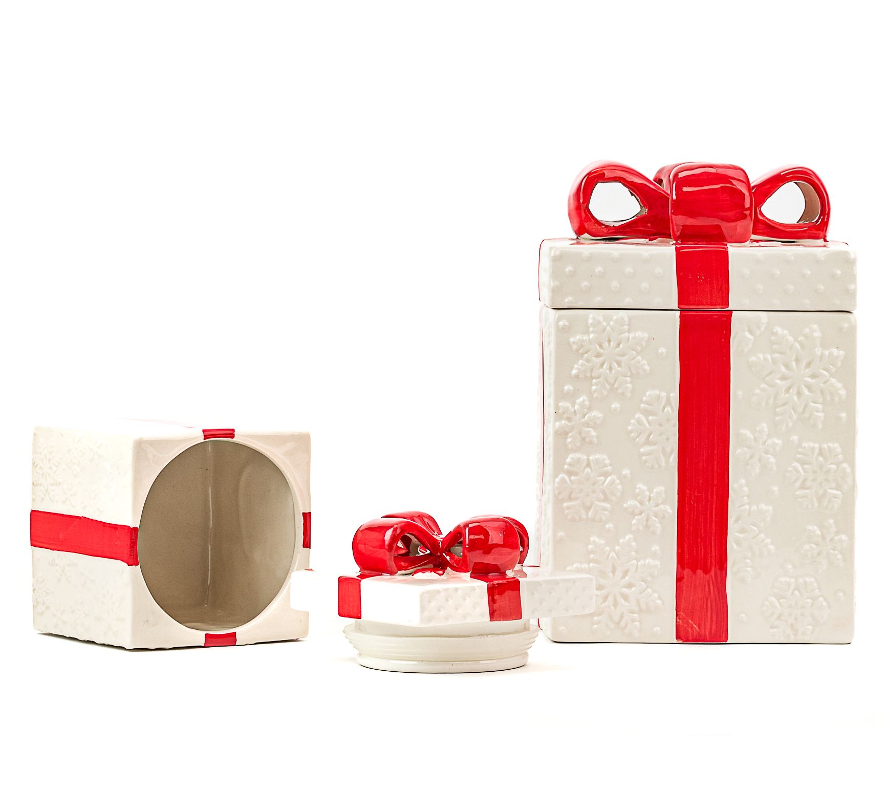 10 Strawberry Street 2pc Gift Box Cookie Jar Set