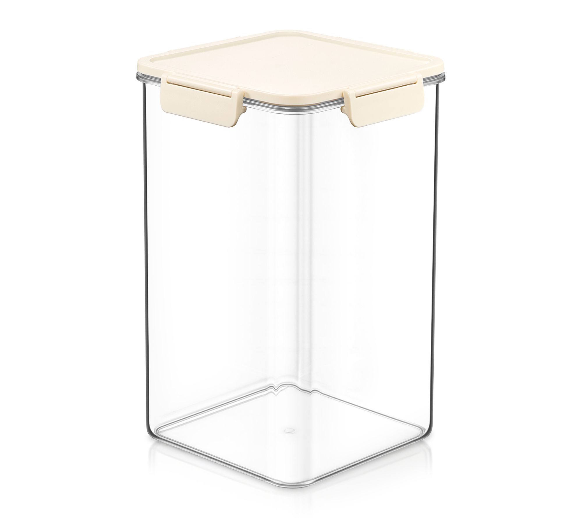 Sorbus Airtight Plastic Food Container, Tall Square 9.45" -1Pk
