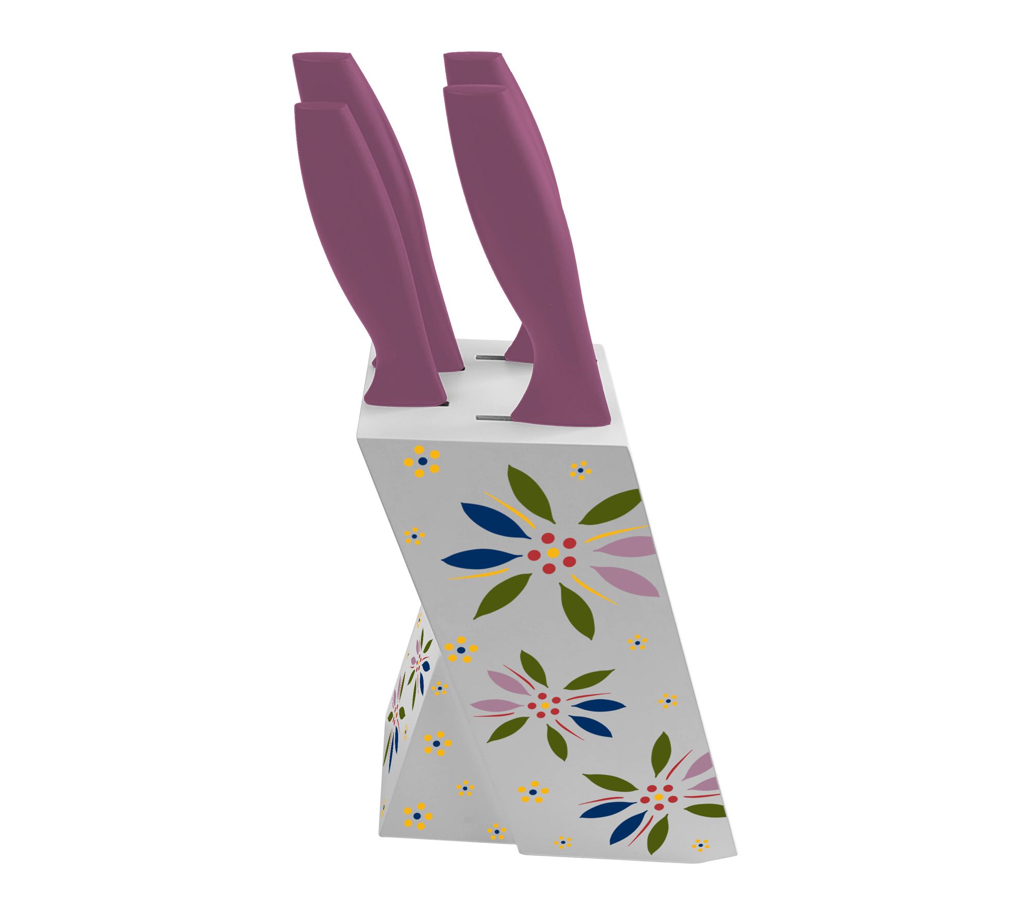 Temp-tations 4-Piece Knife Block Set