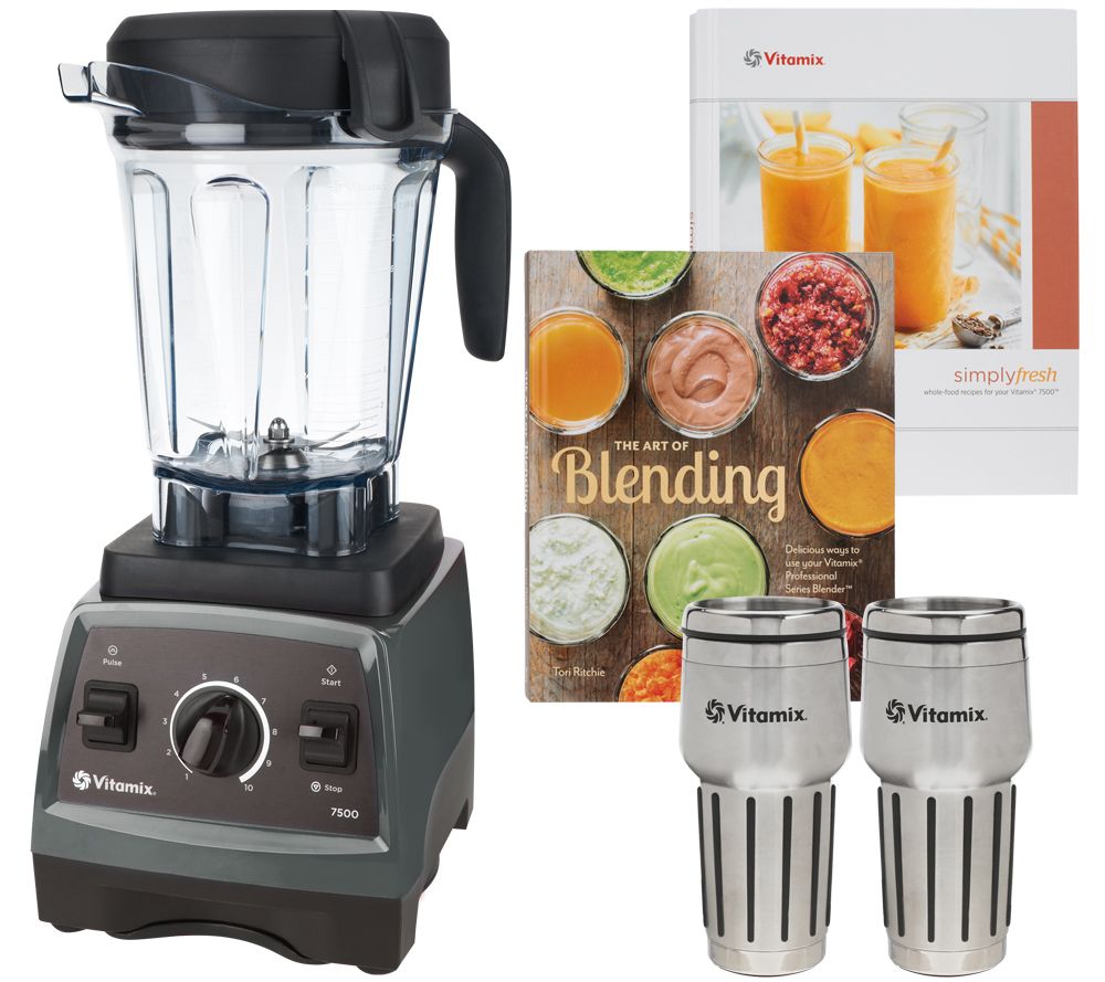 Vitamix 7500 Blender Super Package with 2- 20oz To-Go Cups – WePaK