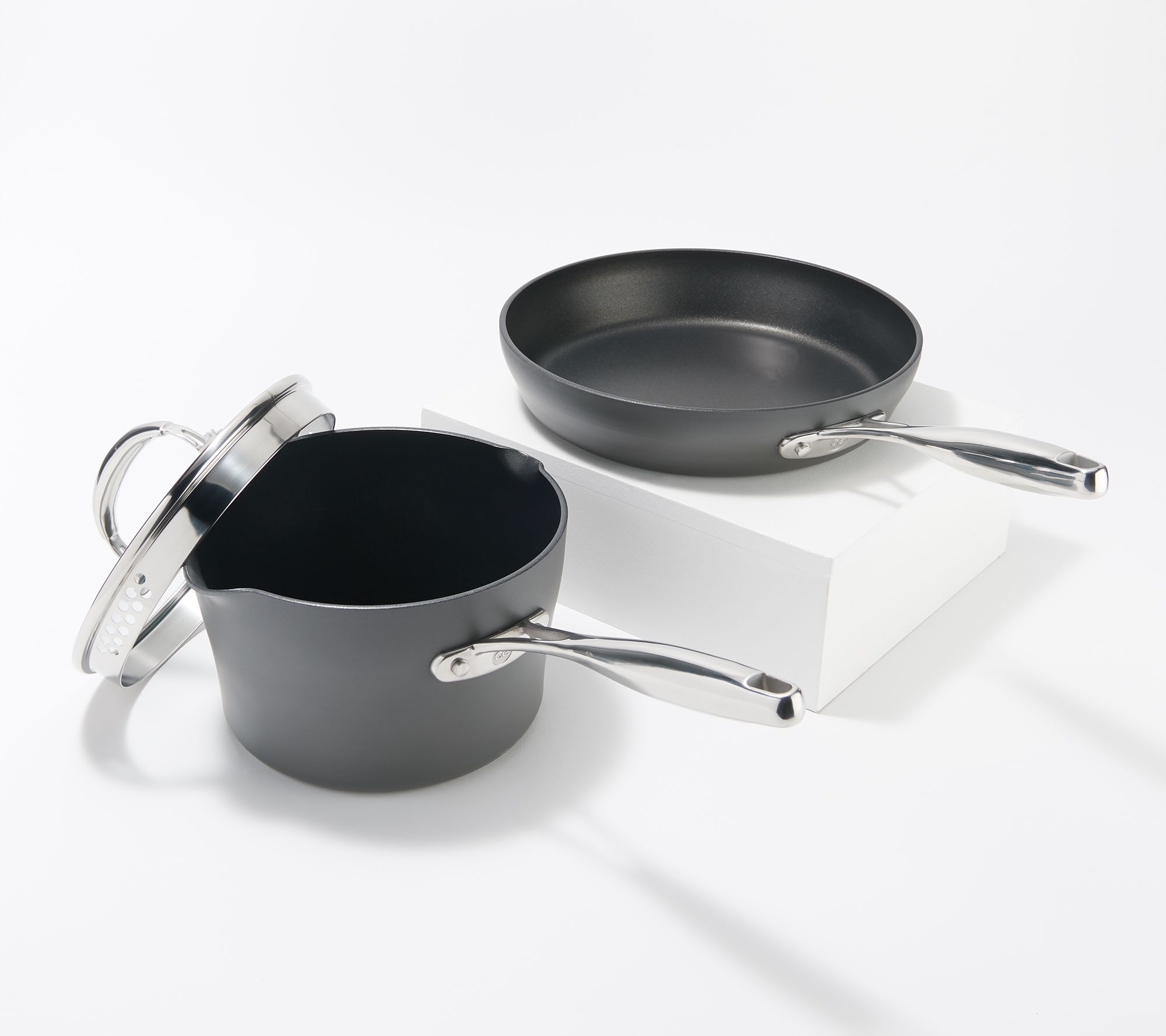 Mauviel M'STONE 3 12-Piece Cookware Set With Cast Stainless Steel
