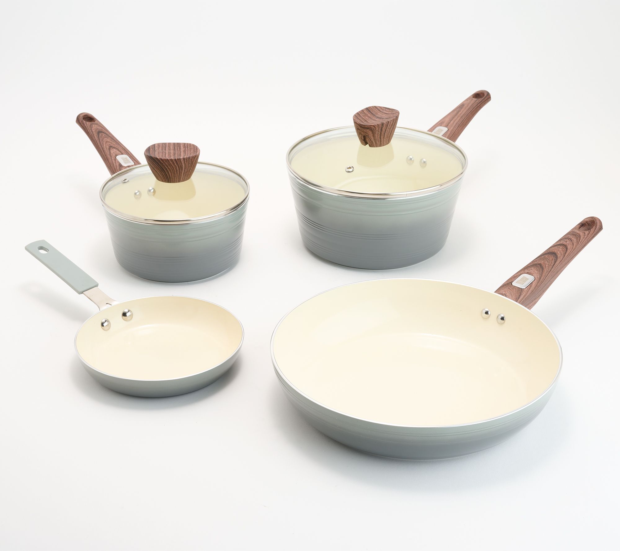Greater Goods greater goods savvy ceramic nonstick cookware set