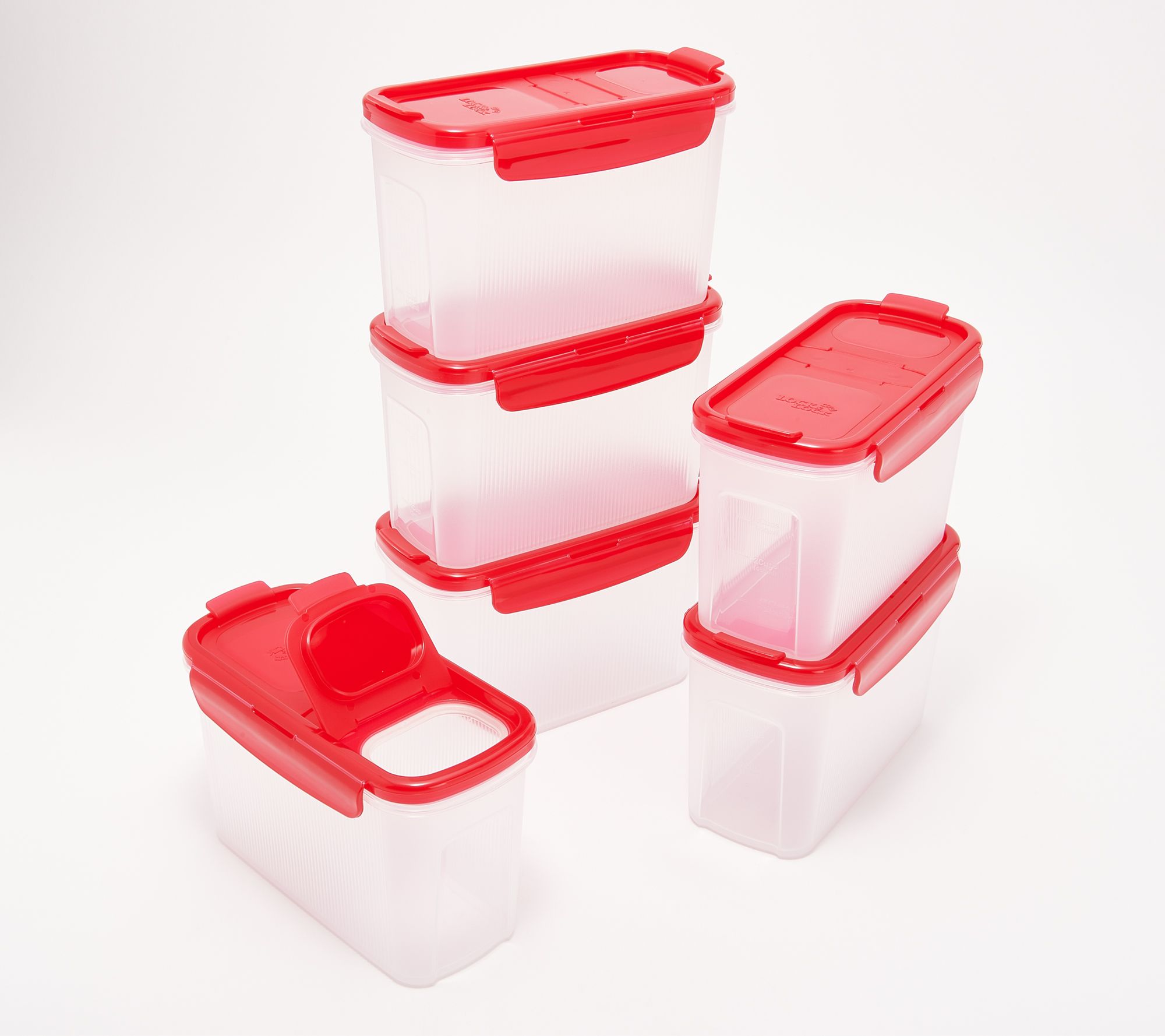 LocknLock 4-Piece Food Storage Container and Scoop Set
