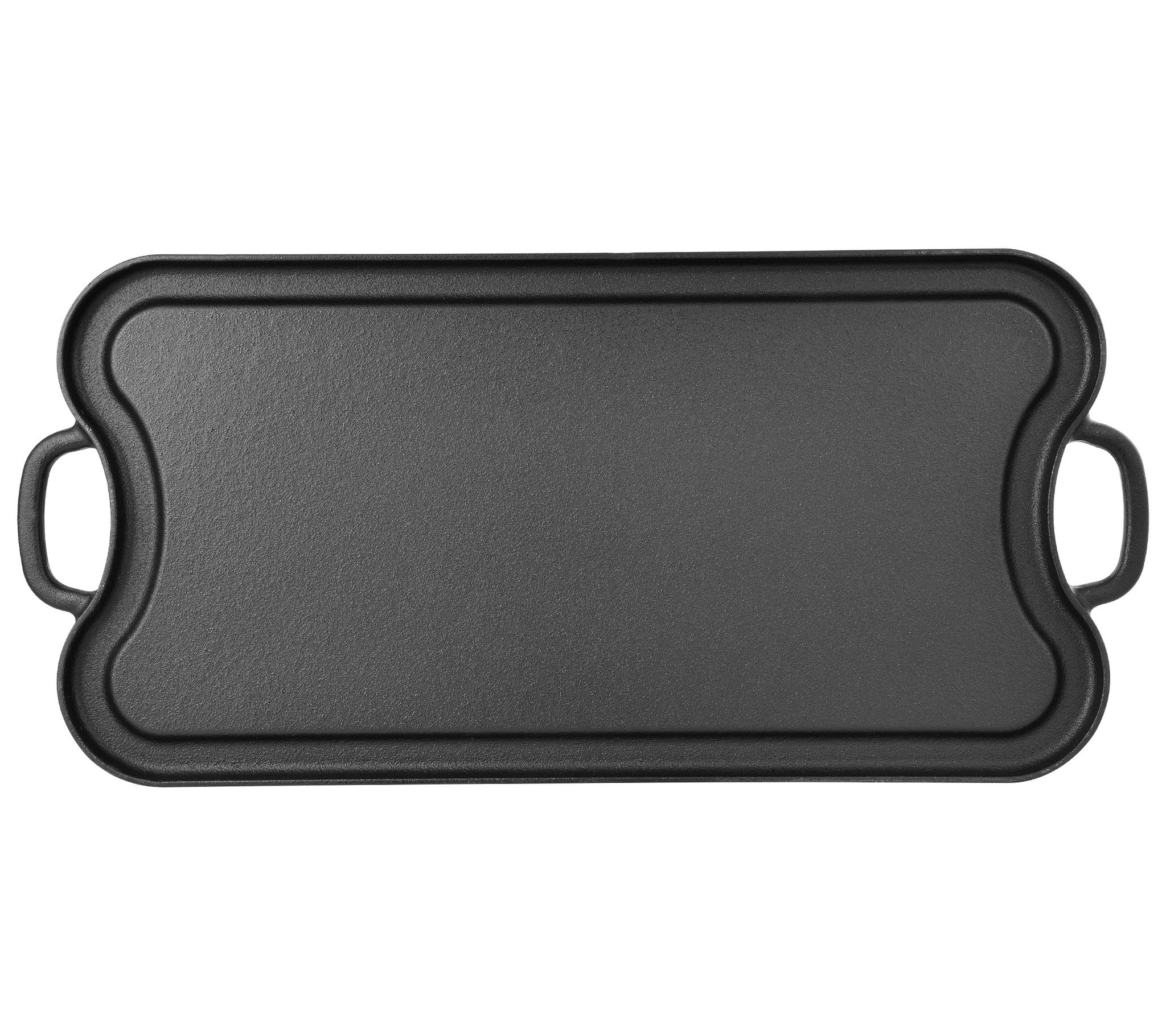 Viking Cast Iron 20 Reversible Grill/Griddle Pan Pre-Seasoned + Reviews