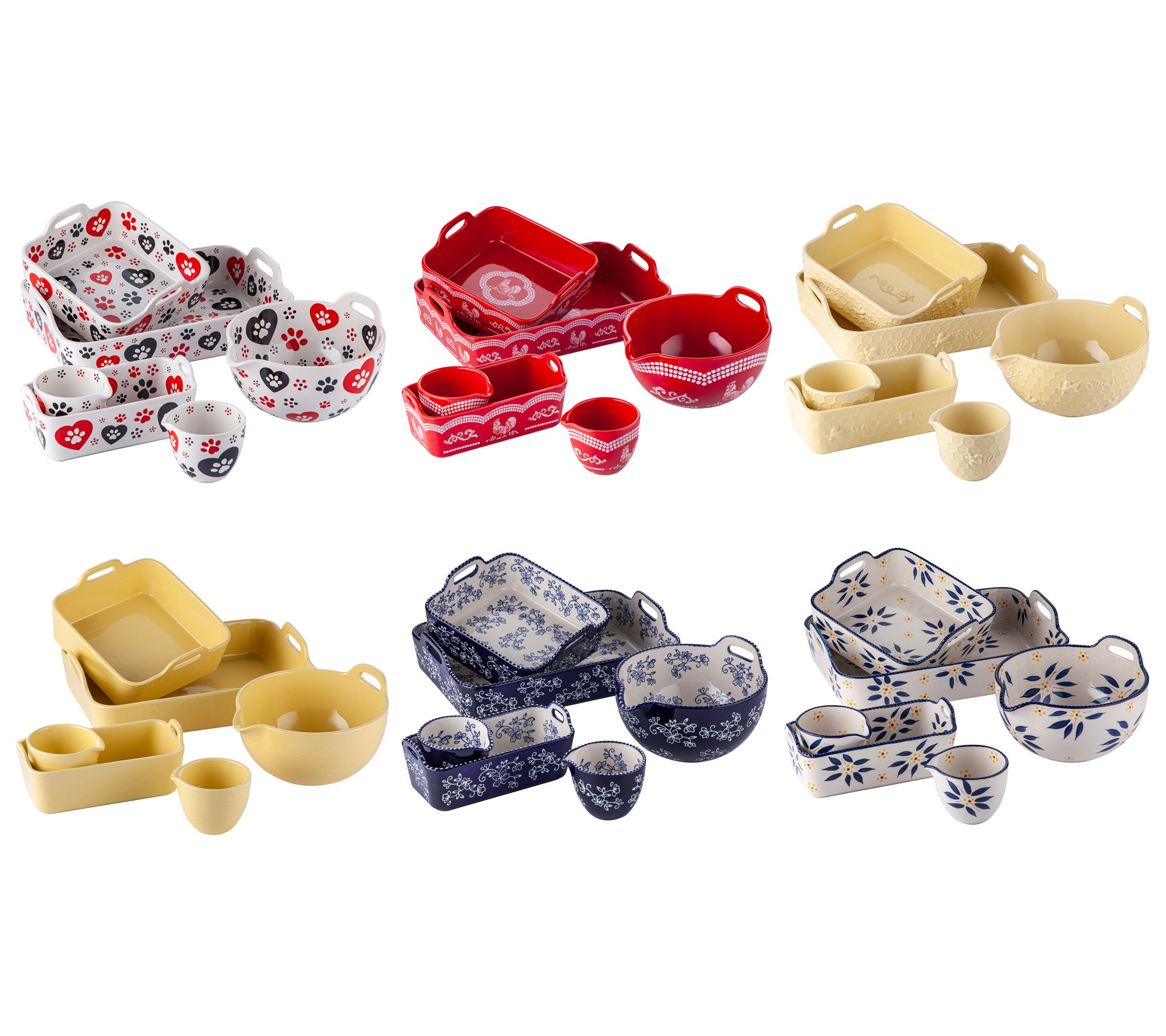 Temptations 6Piece Bakeware Set