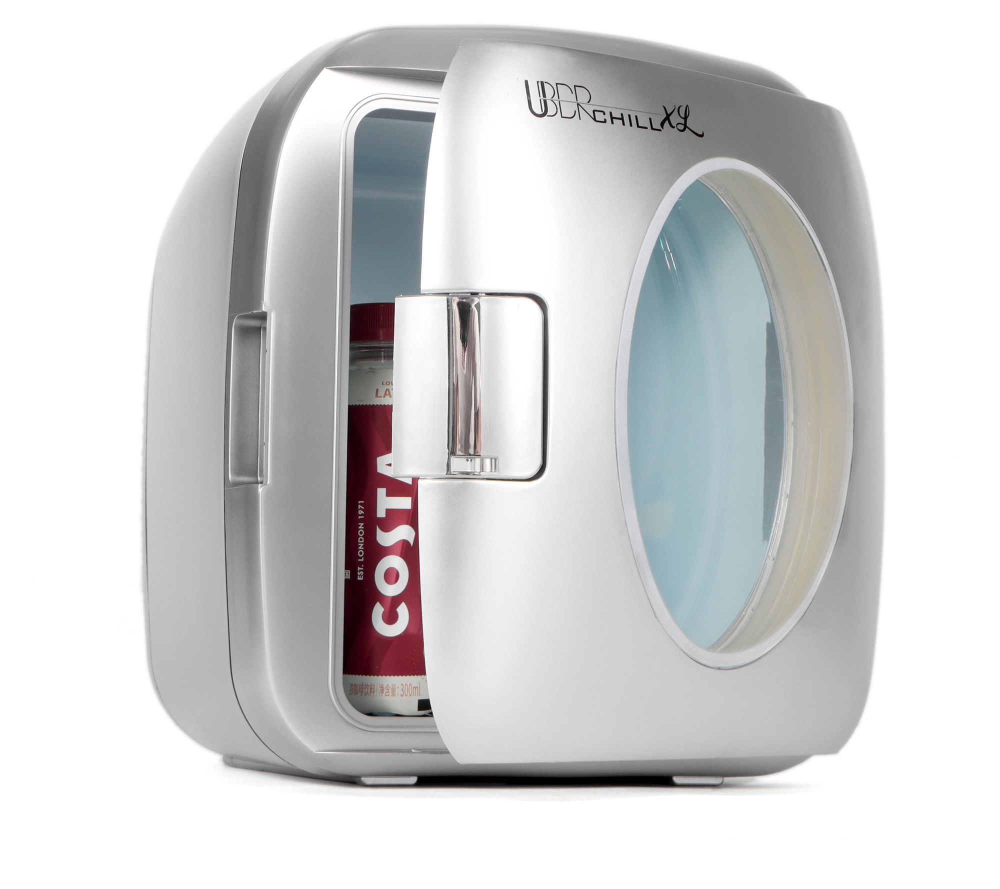 Uber Appliance 12-Can Portable Mini Fridge Cooler & Warmer