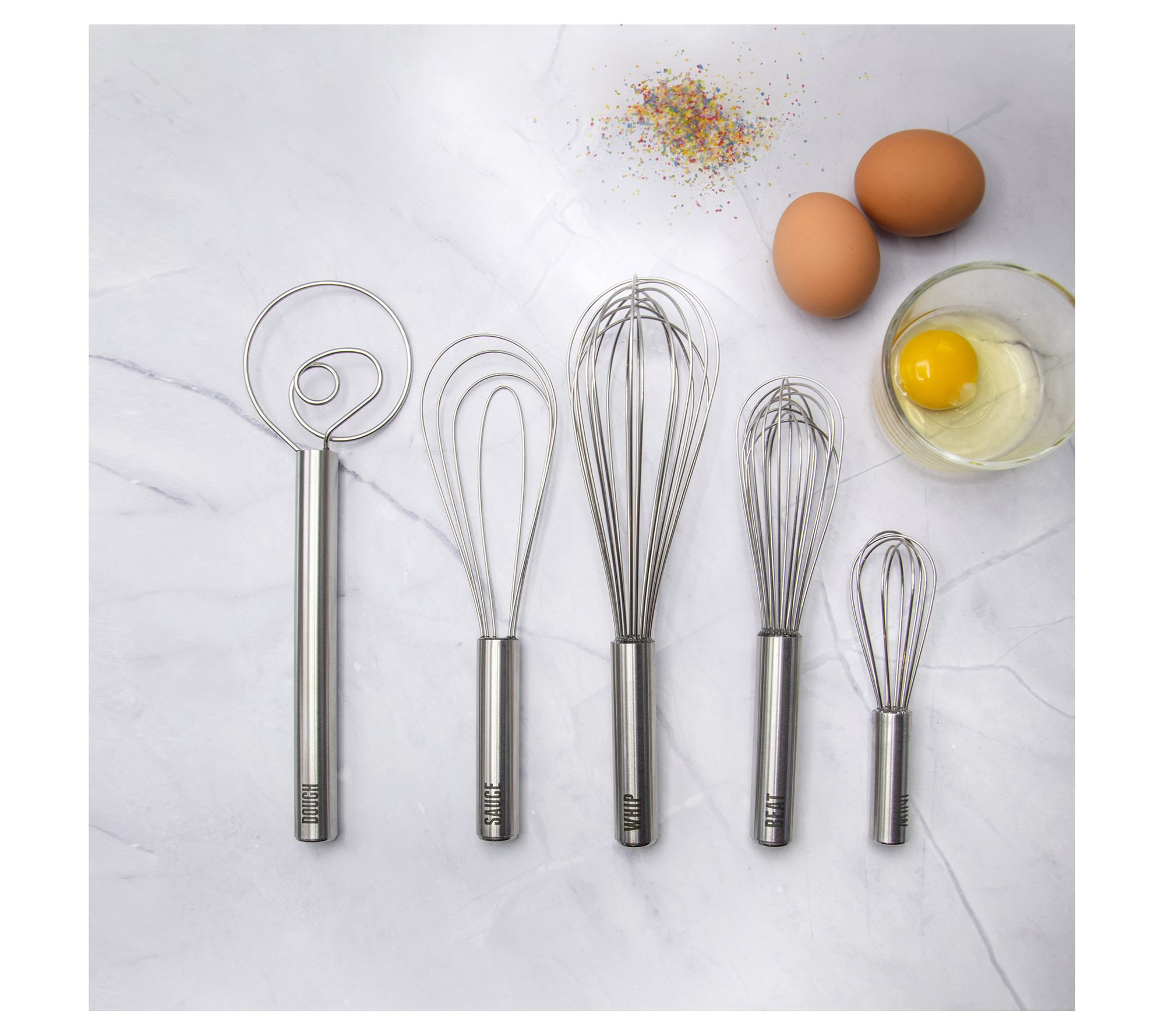 Tovolo - Stainless Steel 10 Sauce Whisk