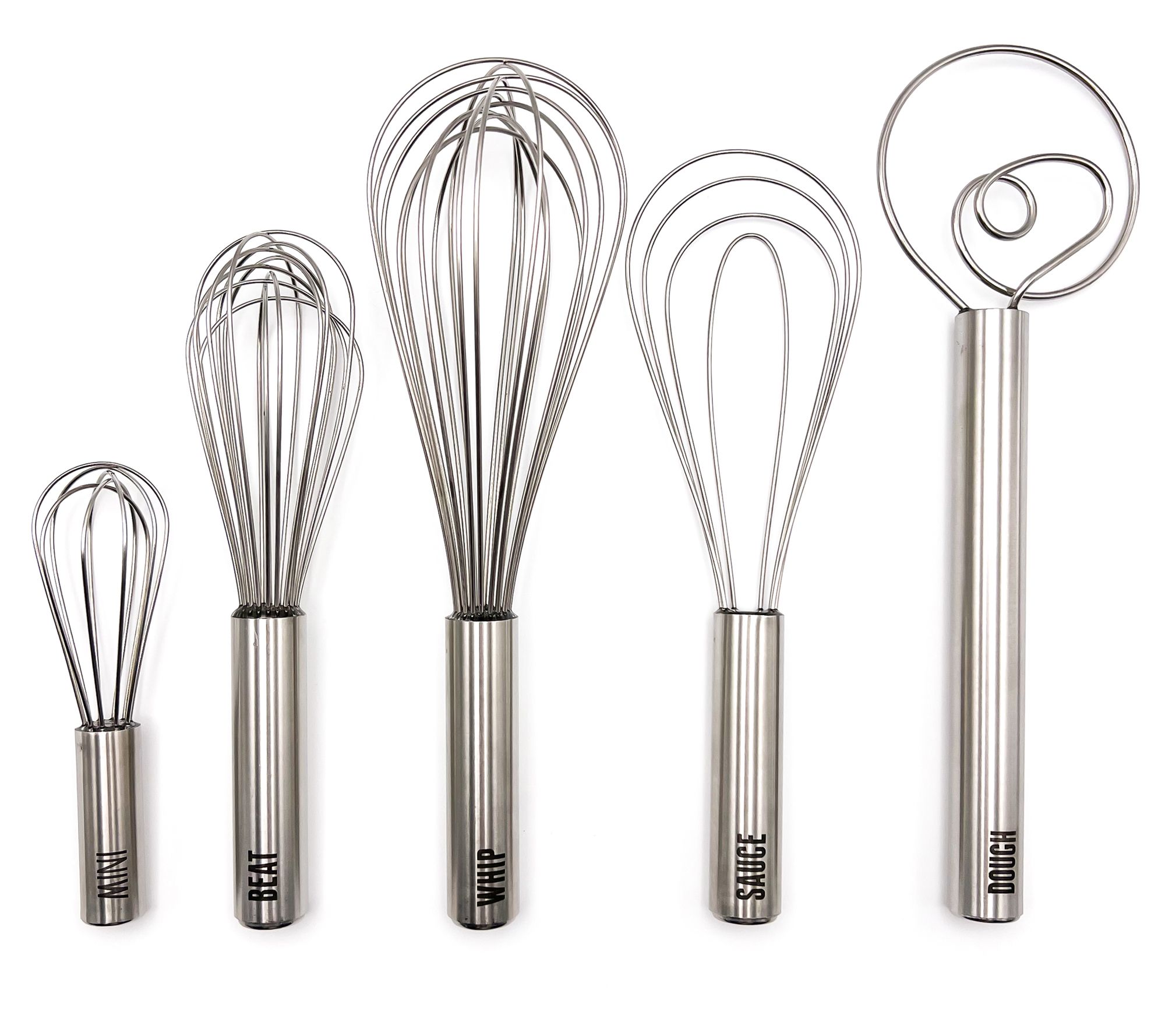 Tovolo Stainless Steel Whisk Set of 5