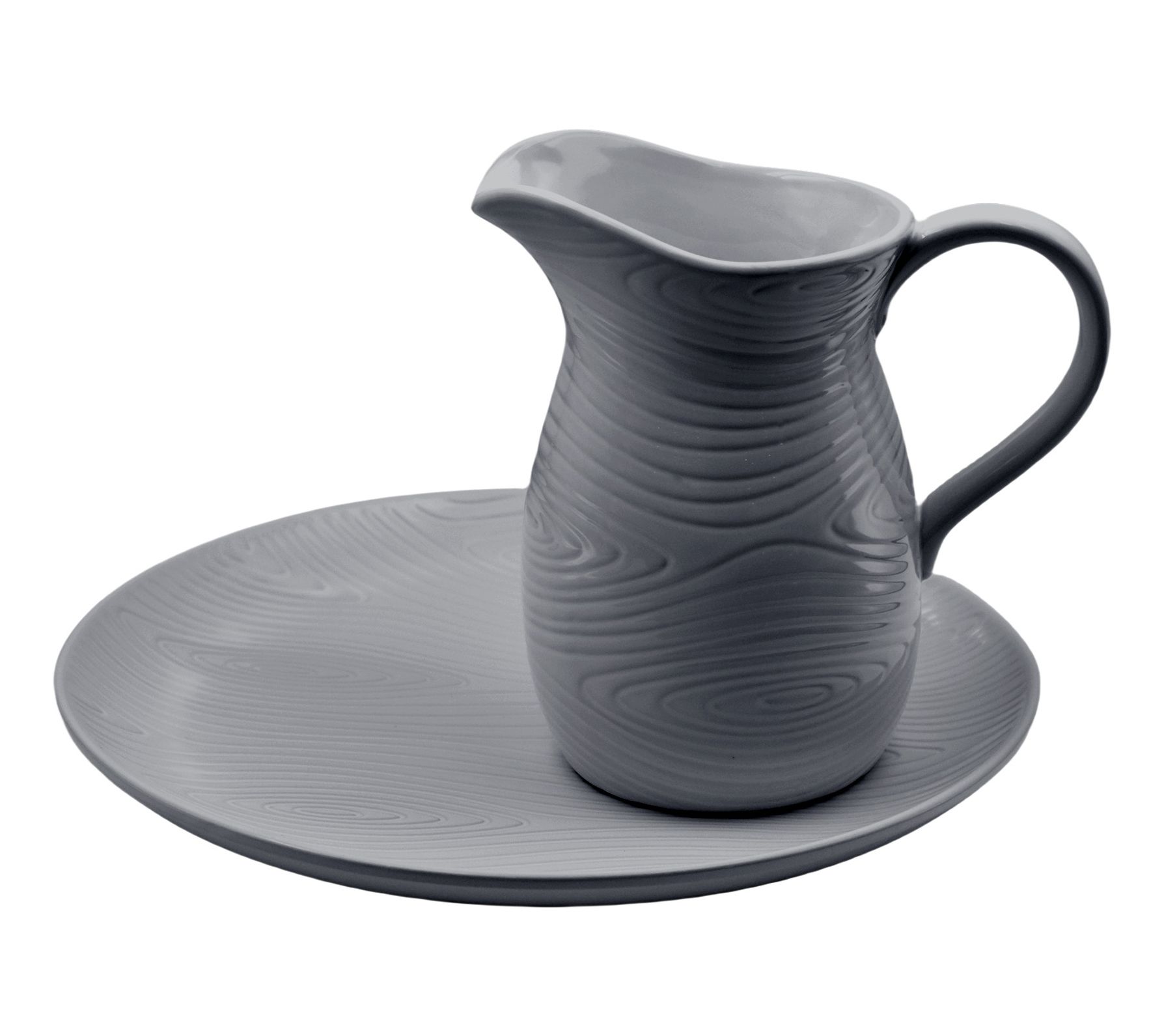 Temp-tations Woodland Nostalgic Pitcher and Platter Set