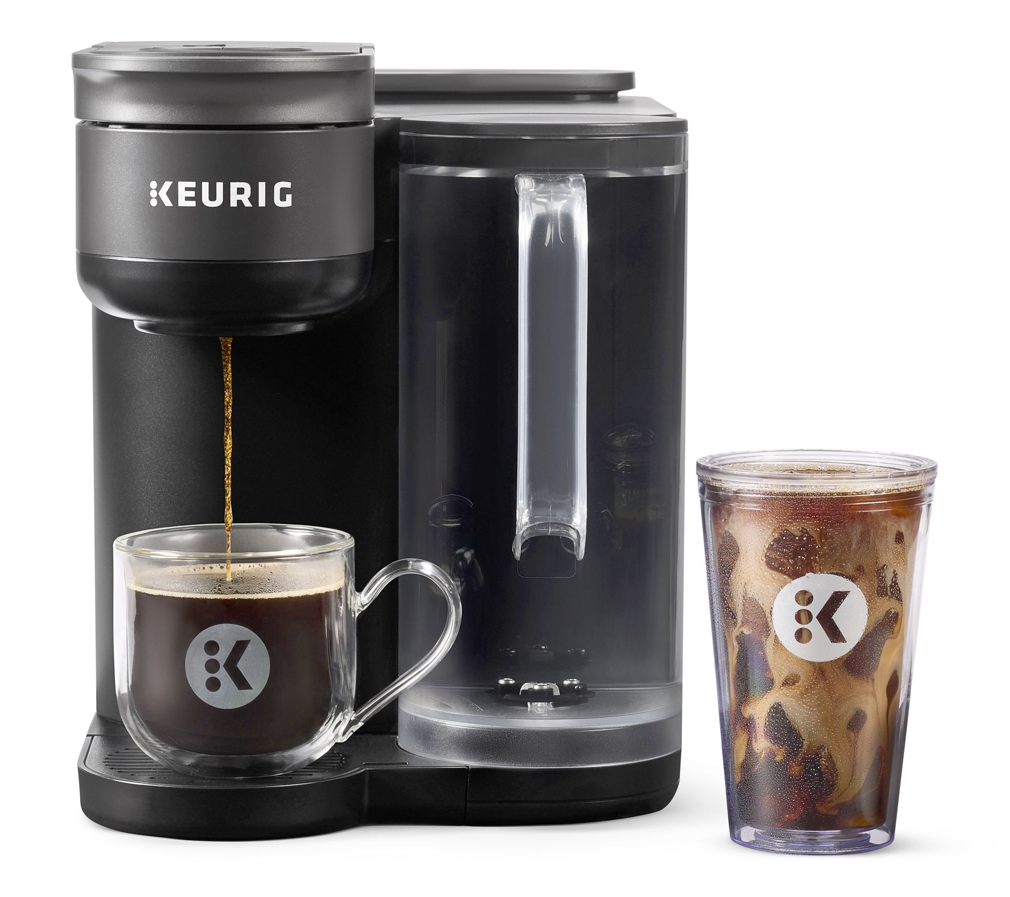 Keurig K Brew Chill Hot Cold Coffee Brewer with Voucher QVC