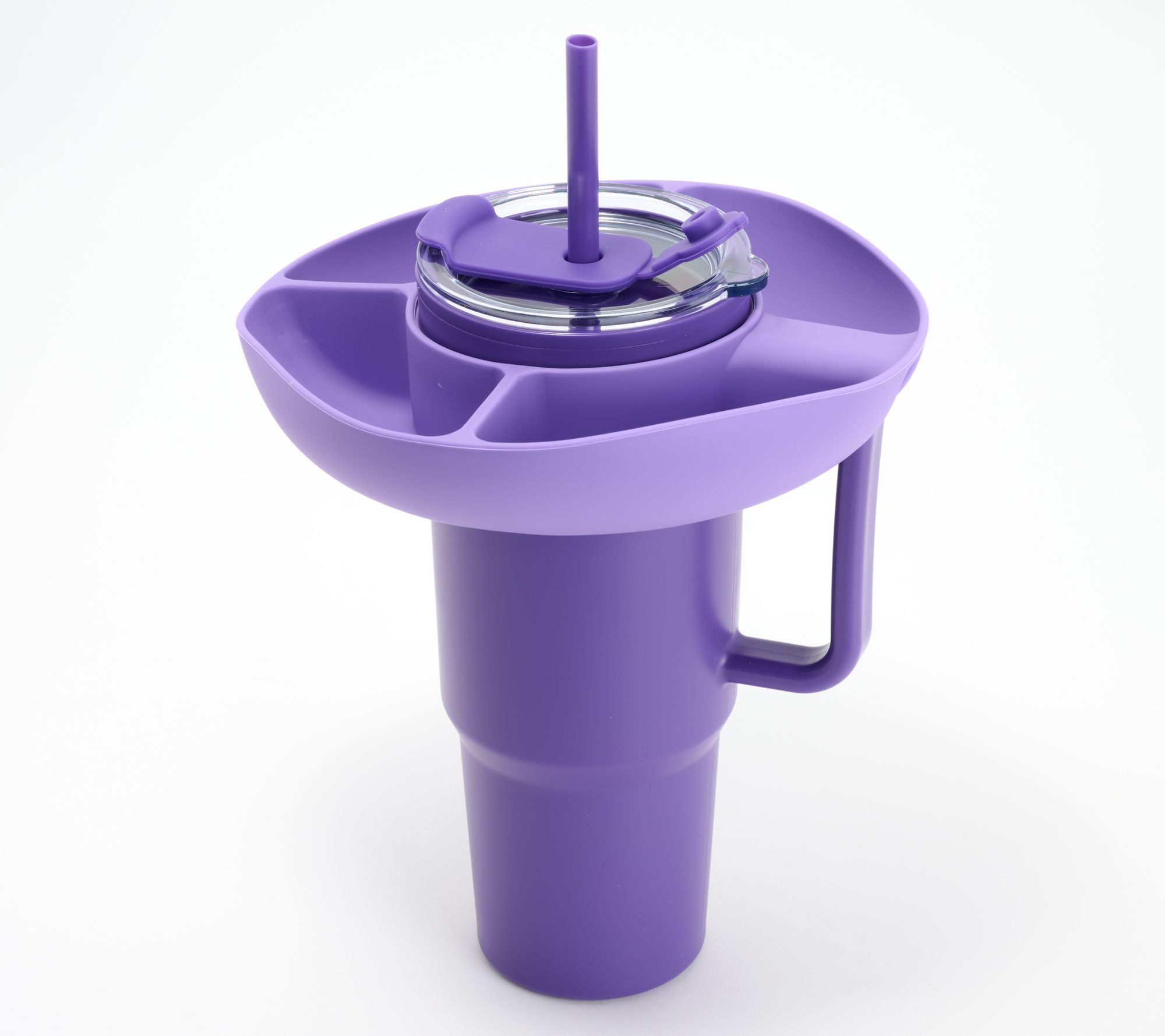 Primula 40oz Double Wall Tumbler w/ Snack Tray