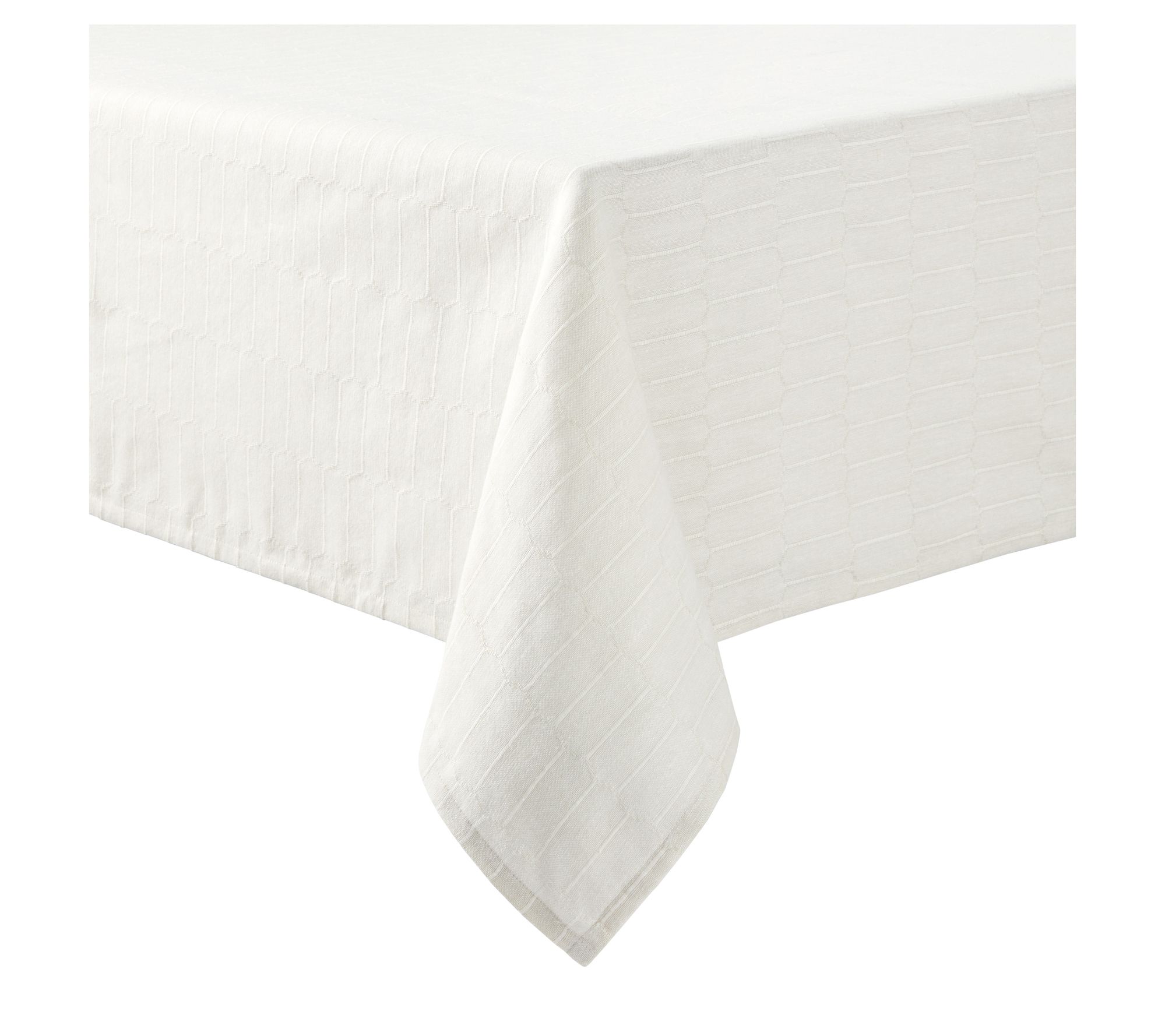 Martha Stewart Honeycomb Modern Farmhouse 60"x84" Tablecloth