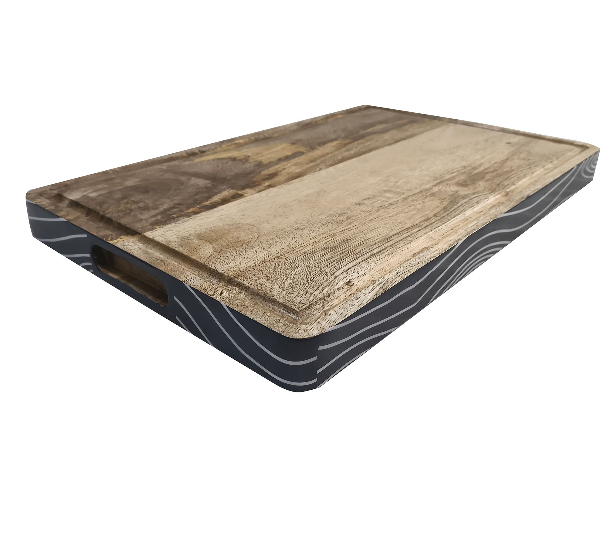 "As Is" Temp-tations Woodland 20" XL Mango Wood Cutting Board