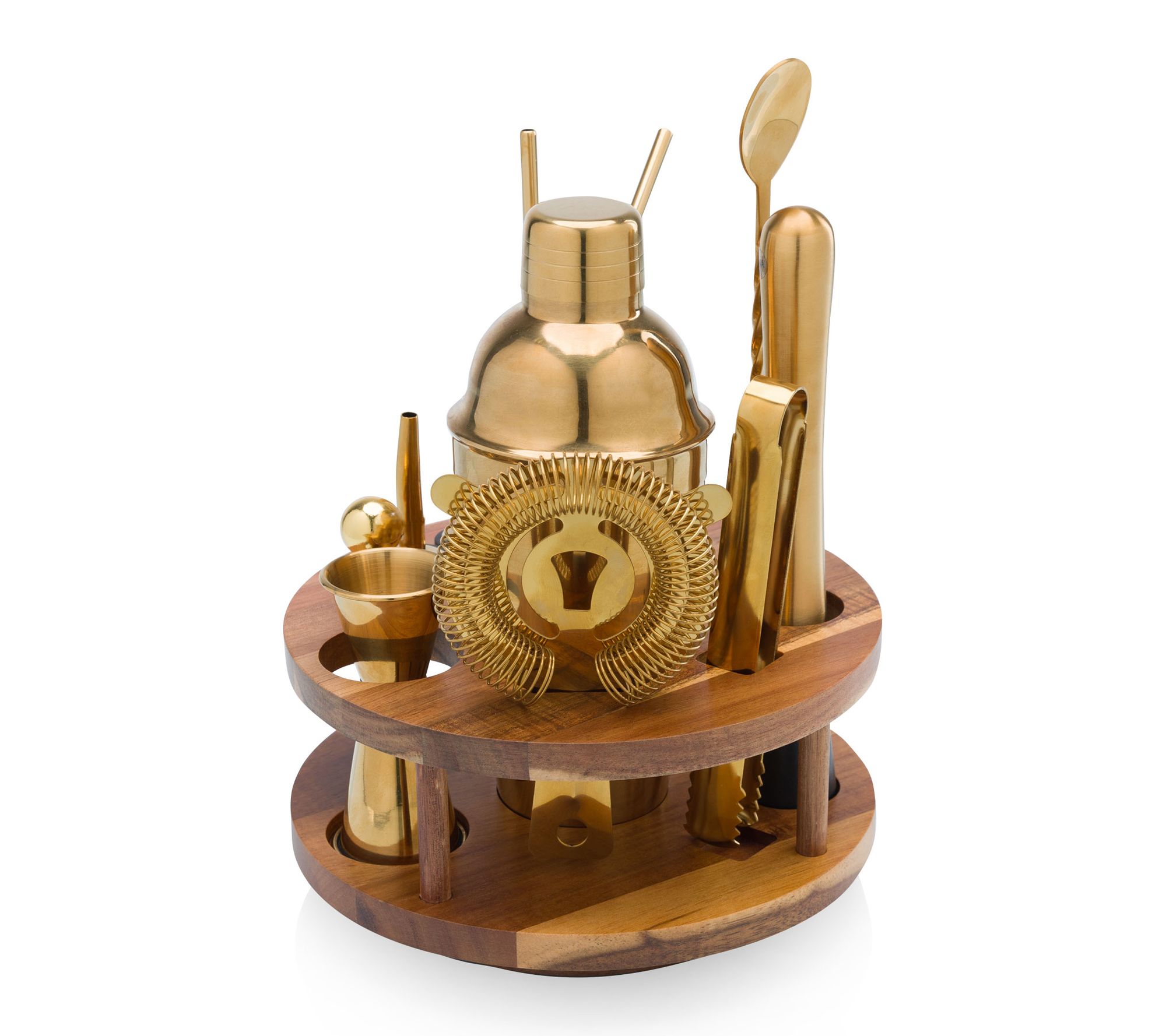 Legacy Carousel 13 Piece Lazy Susan Bar Tool Set