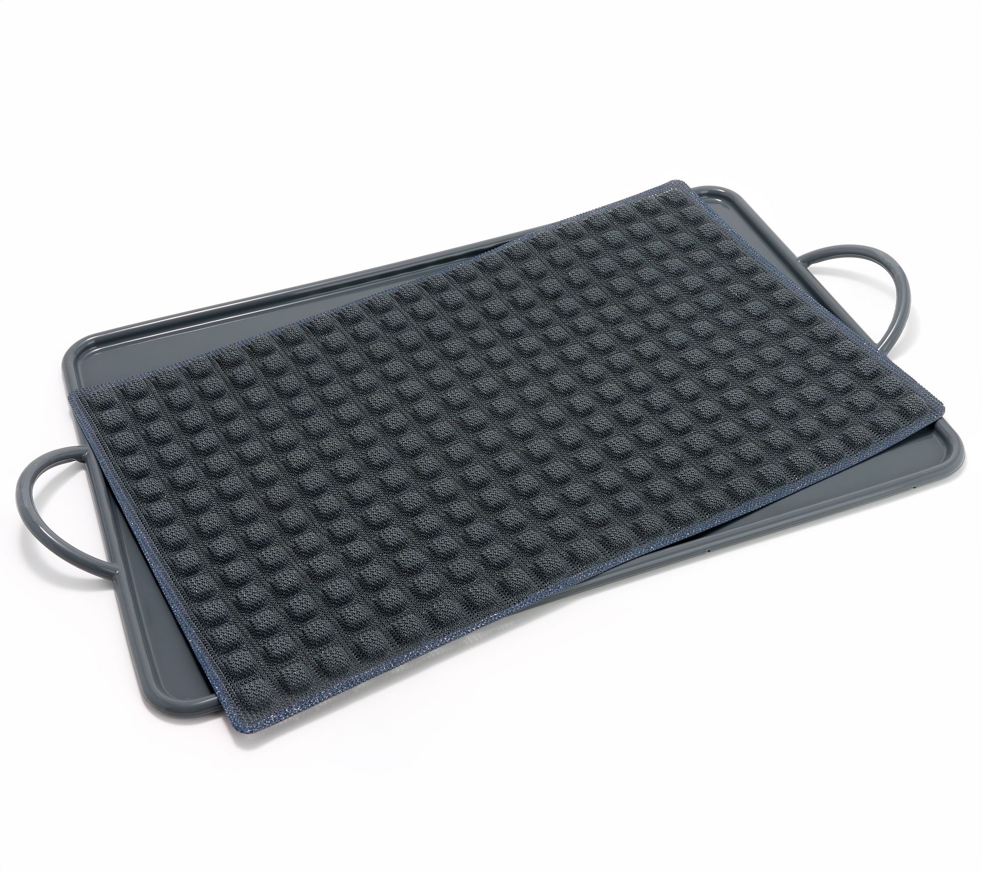 "As Is" Technique 2-Pc Silicone Baking Board with Crisping Matt