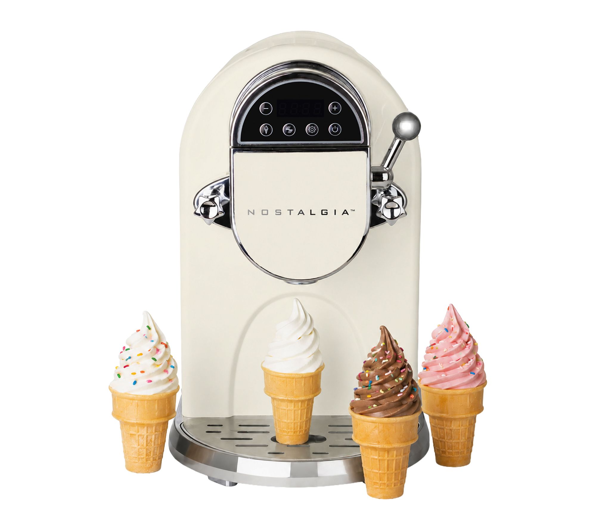 Nostalgia 1.25 QT Soft Serve Ice Cream Machine