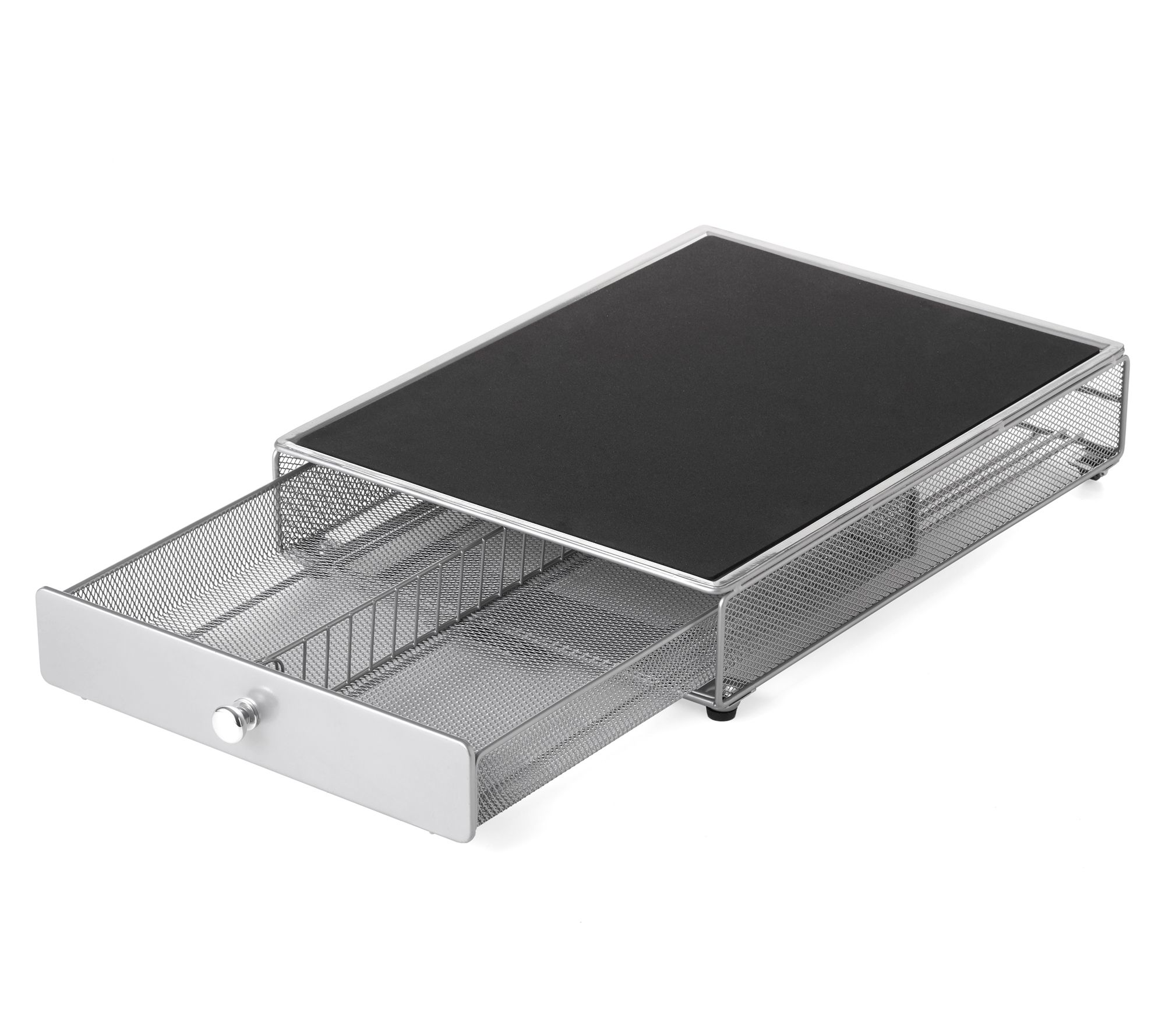 Nifty Small & Large Countertop Appliance Rolling Trays on QVC 