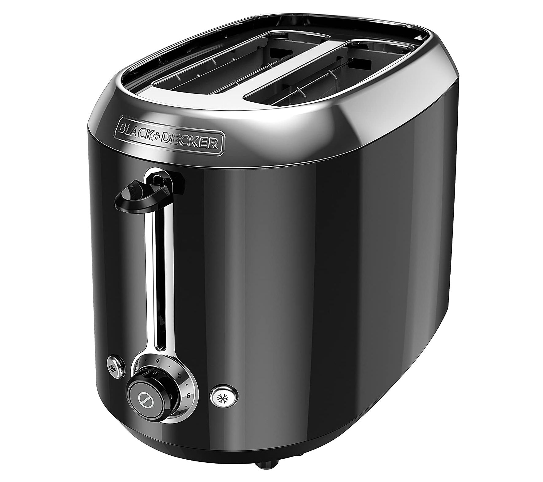 Black+decker 2-Slice Toaster, Stainless Steel, Silver