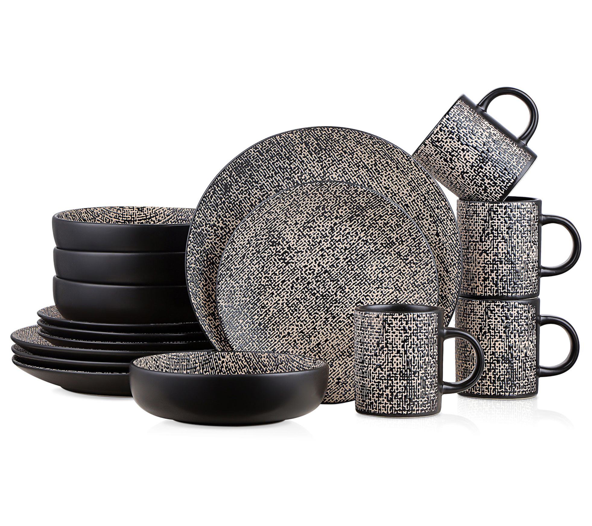 Stone + Lain Sophie 16-Piece Stoneware Set
