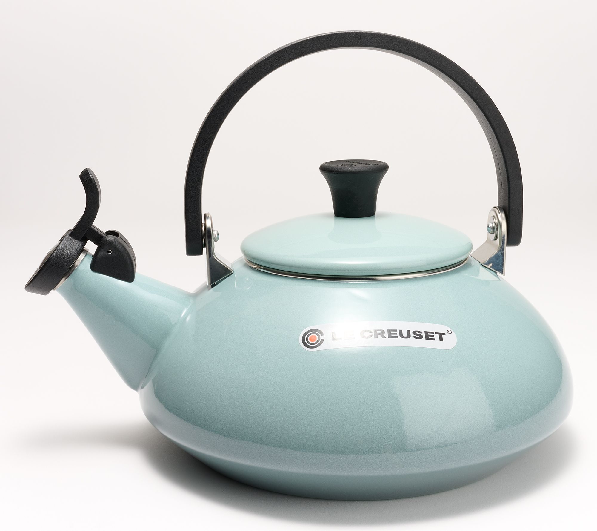 Le Creuset Enamel On Steel Zen Tea Kettle, 1.6 qt., Flame