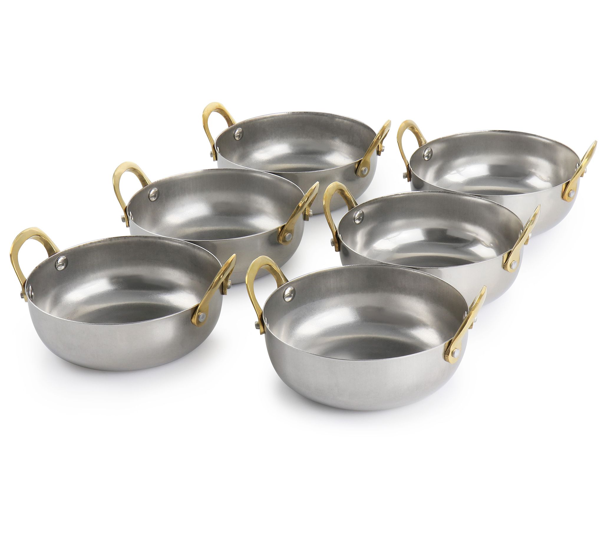 Gourmet Accessories, Stainless Steel Mini Gratins 2-piece set, 6 inch