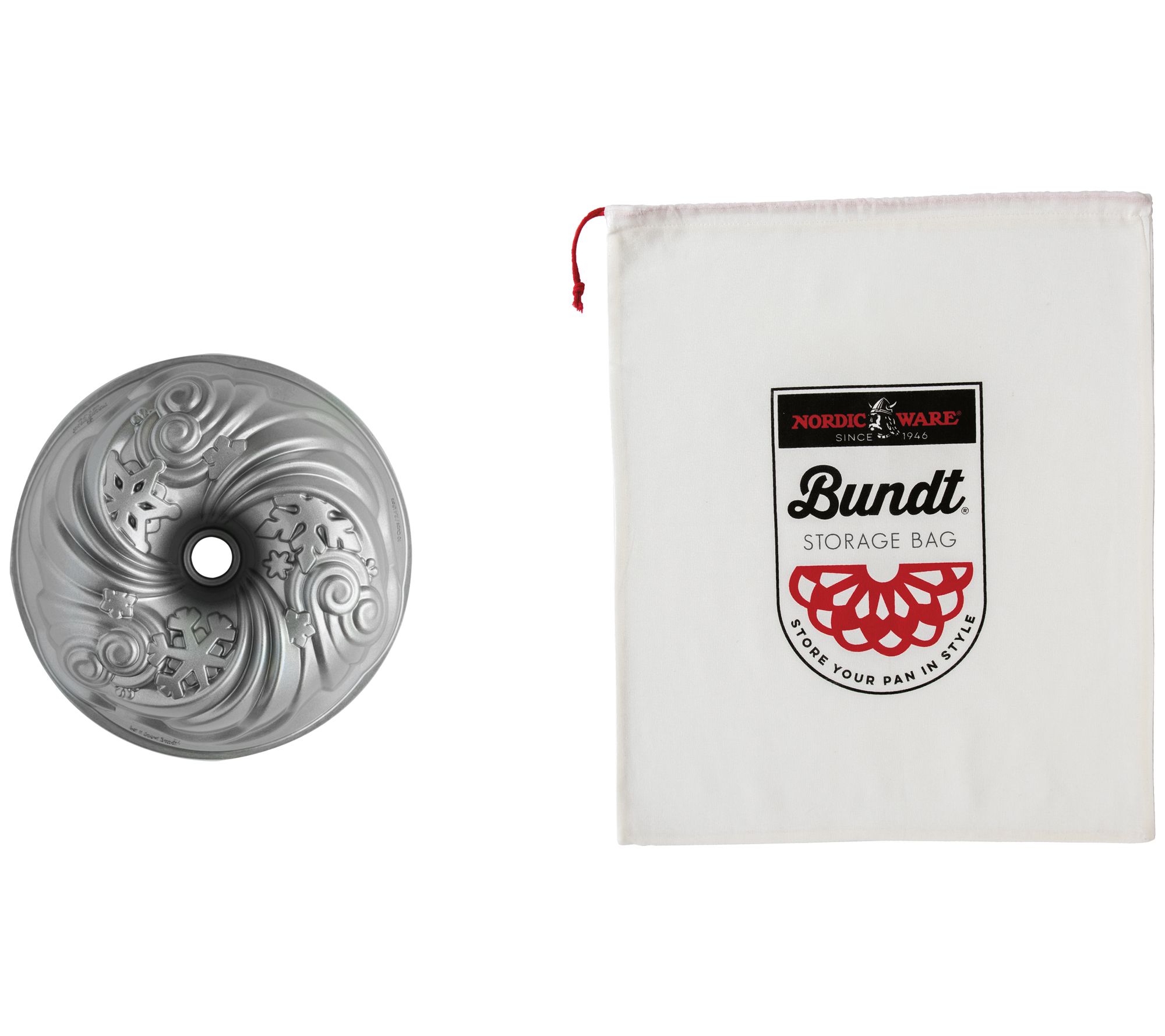 Nordic Ware 2-Piece Formed Bundt Pan And Bundt Keeper (Assorted