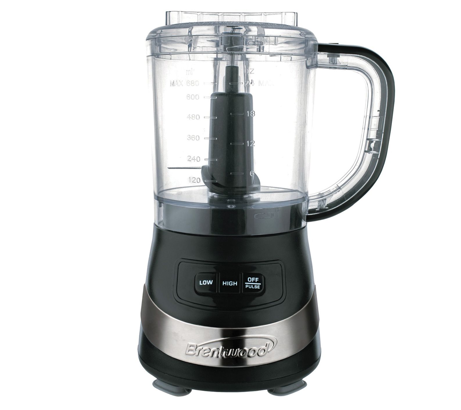 Black+Decker 3-in-1 Easy Assembly 8-Cup Food Processor 