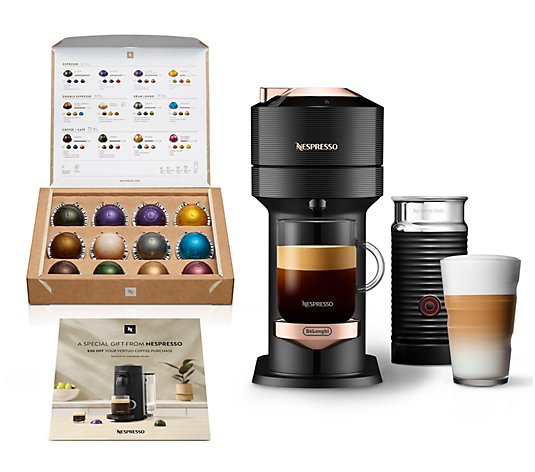 kommentator international Spild Nespresso Vertuo Next Premium Coffee & Espresso Maker w/Frother - QVC.com