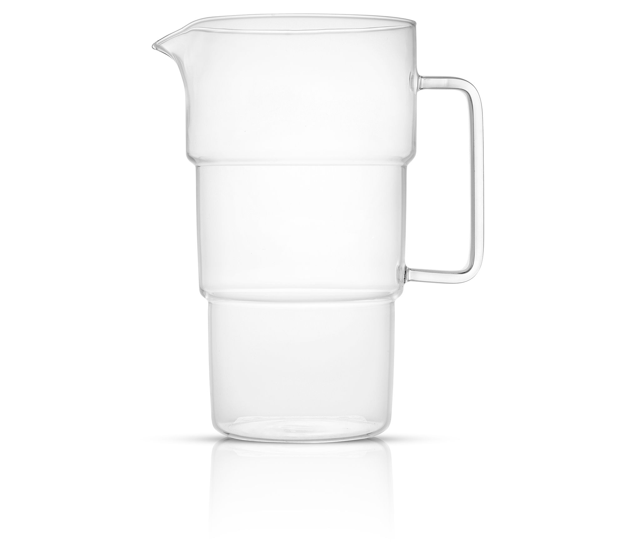 Joyjolt Pila Glass Serving Pitcher With Spout