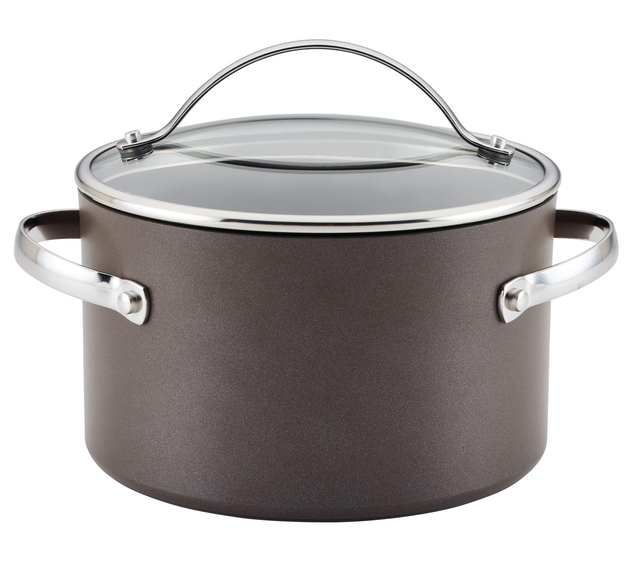 Ayesha Curry Hard Anodized 4-Quart Saucepot with Lid
