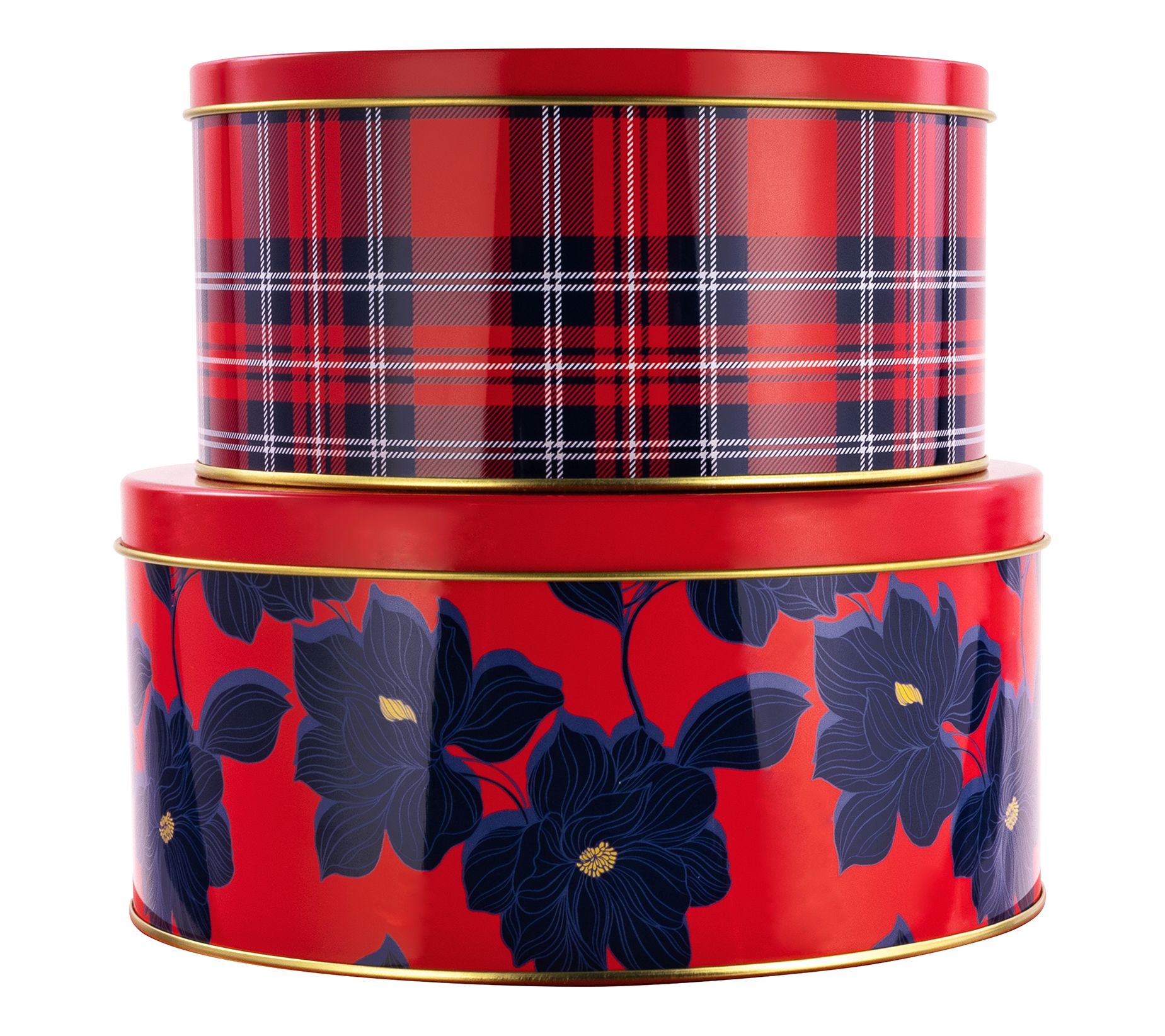 Draper James Set of 2 Cookie Tins