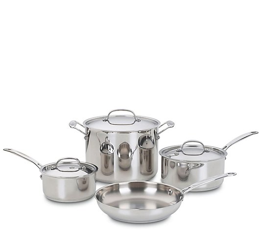 Cuisinart 7-Piece Chef's Classic Stainless Cookware Set