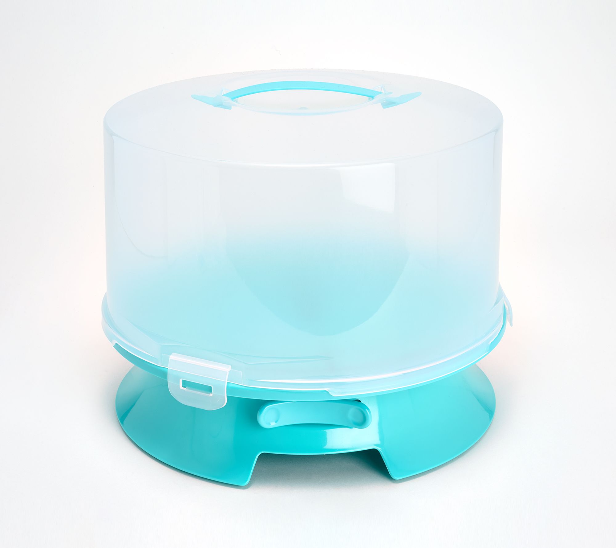 "As Is" Prepology Rotating Cake Stand with Carry Lid